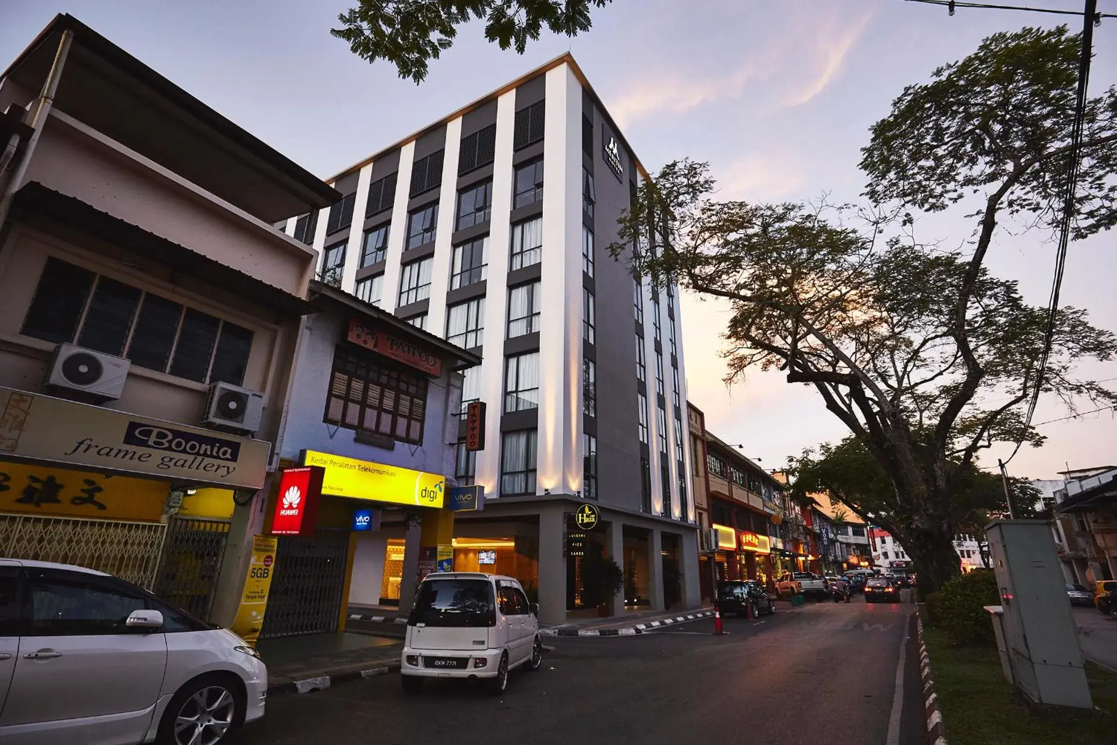 Street view, Property Building in Meritin Hotel