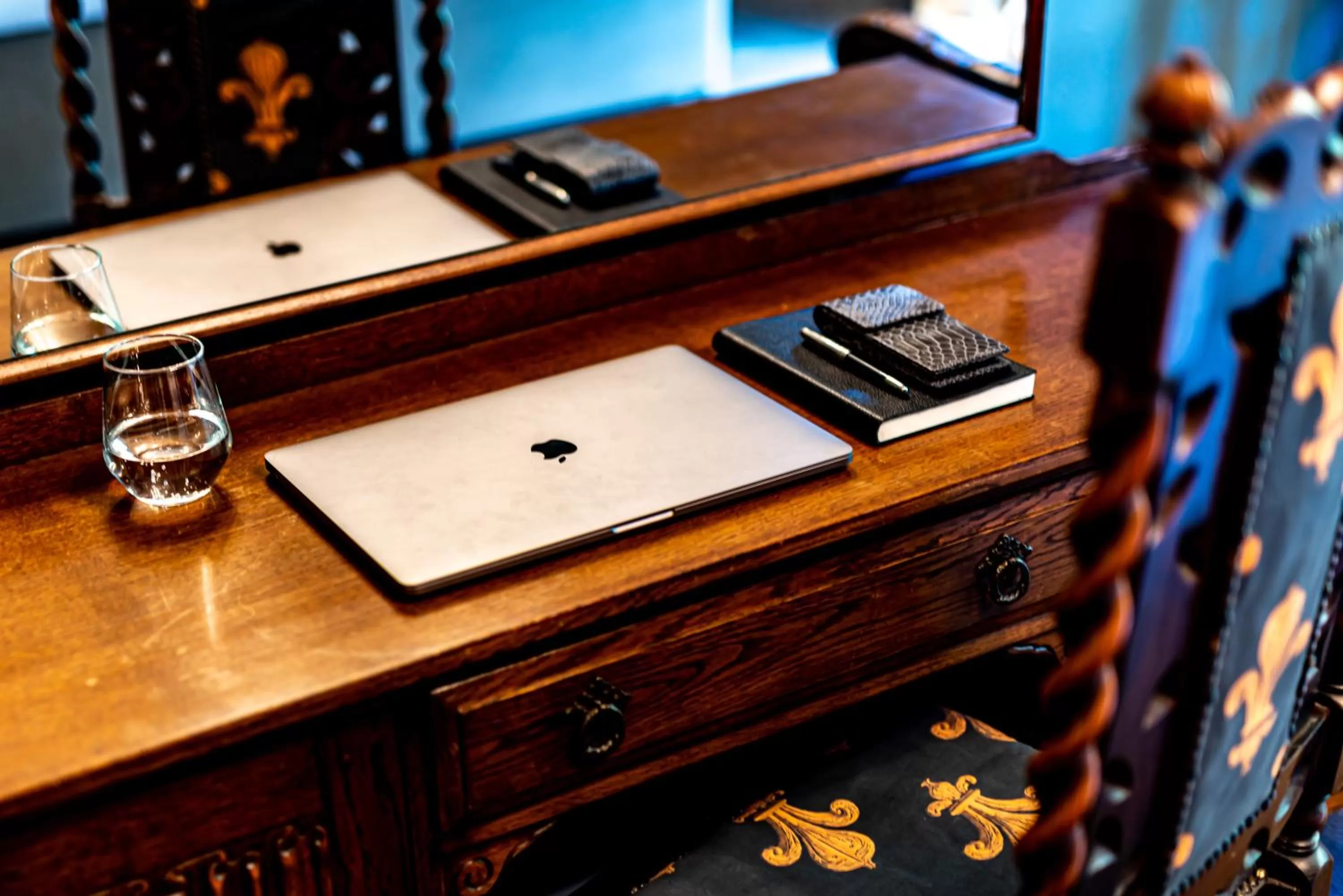 Decorative detail in Melville Castle Hotel