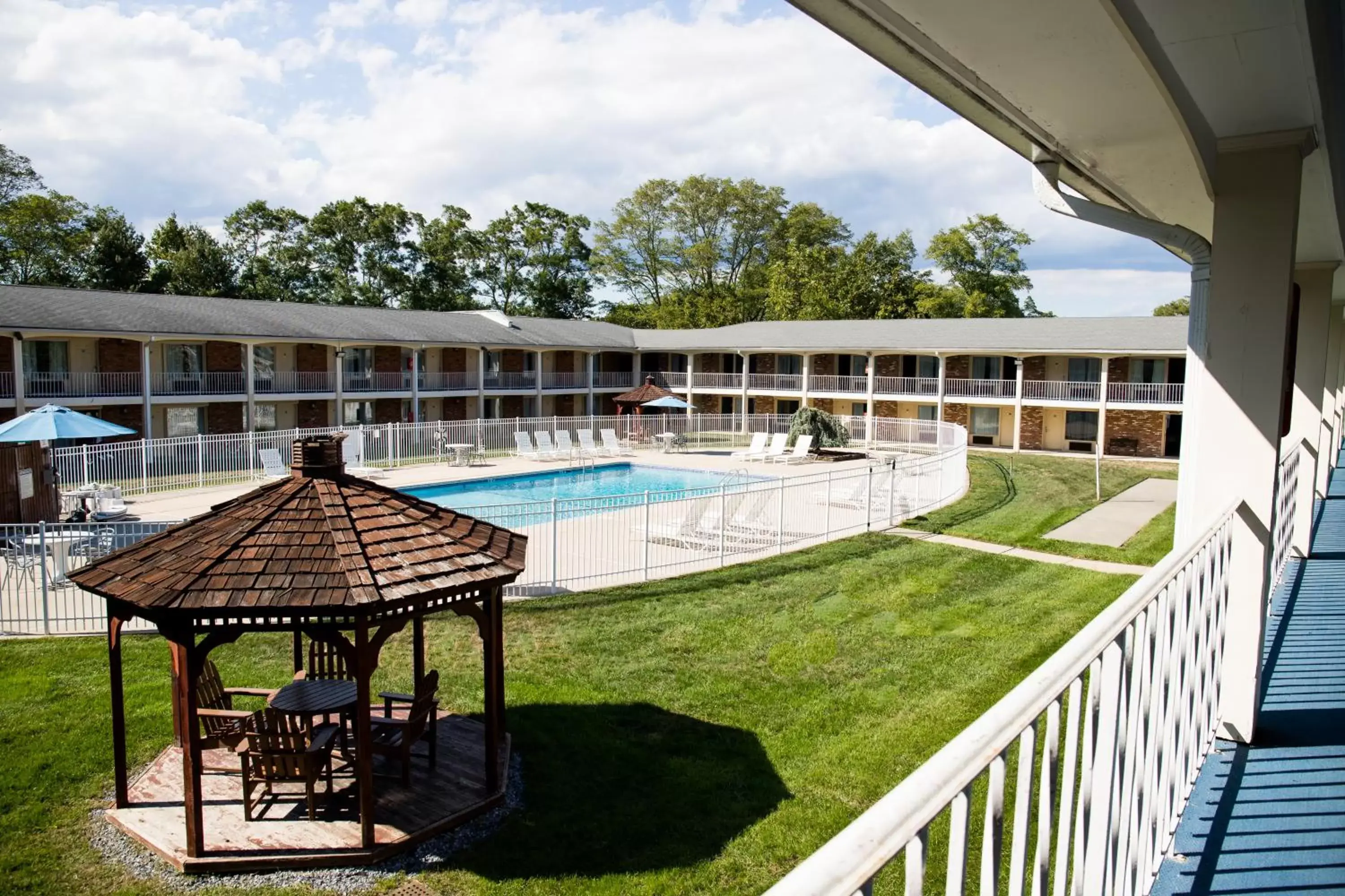 Pool View in Crystal Inn Eatontown