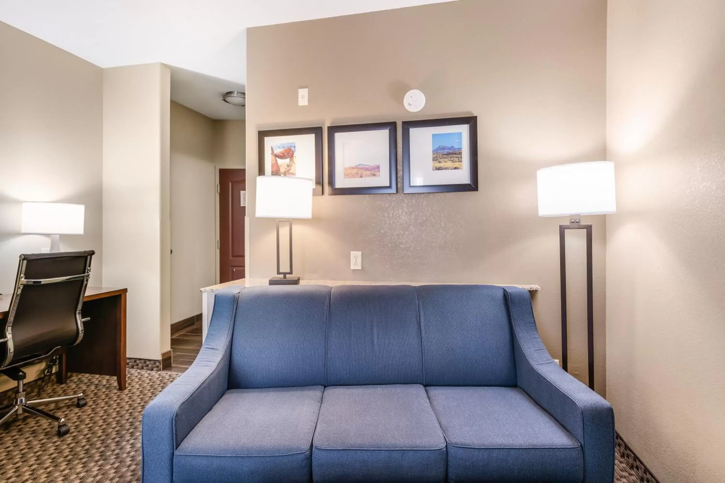 Seating Area in Comfort Suites