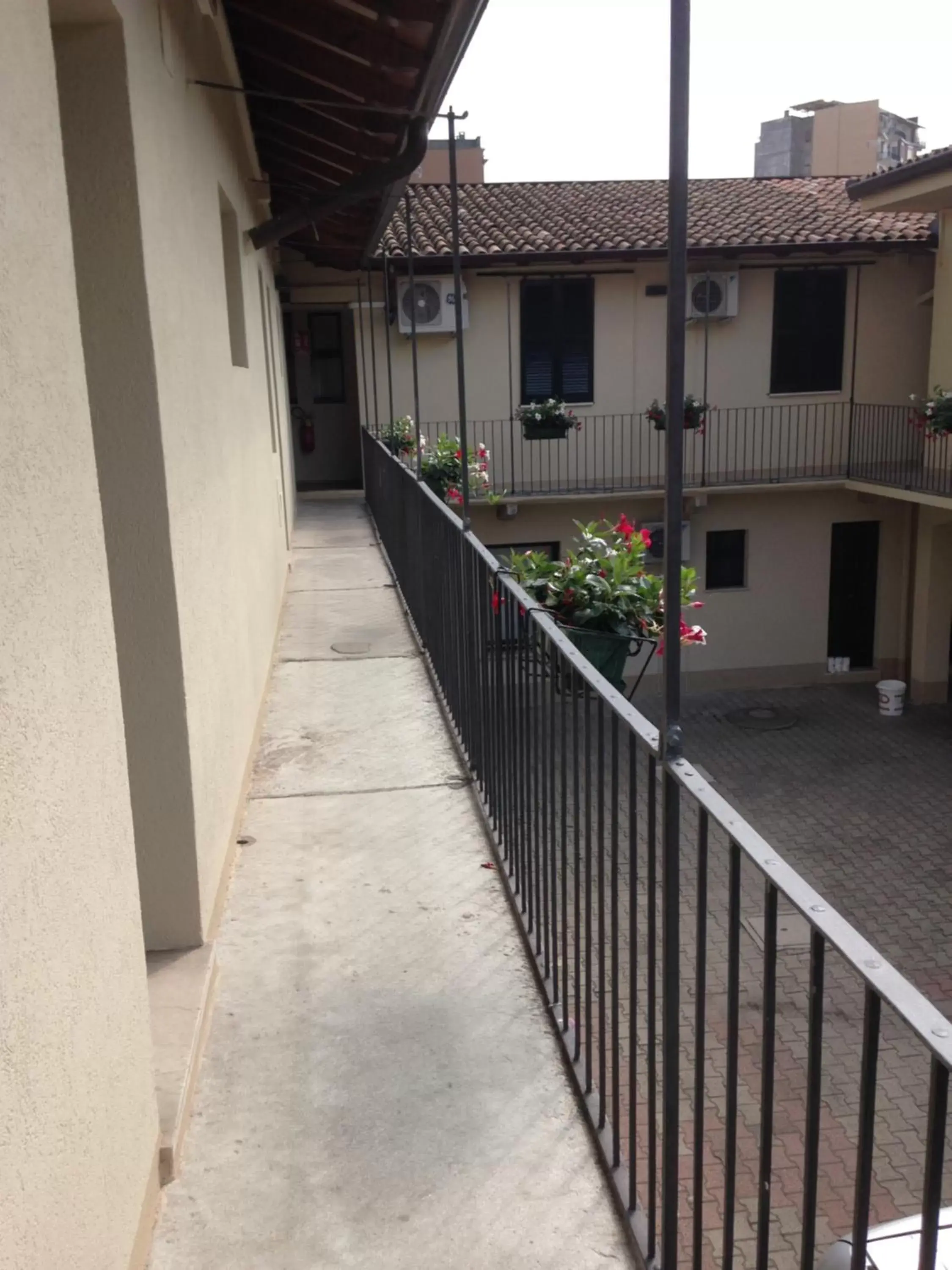 Balcony/Terrace in Albergo San Michele