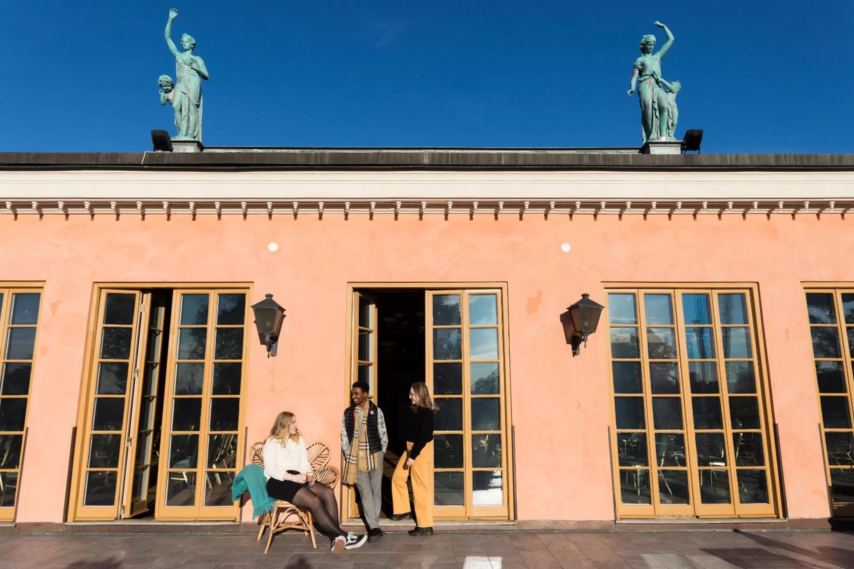 Patio in Hotel Hasselbacken