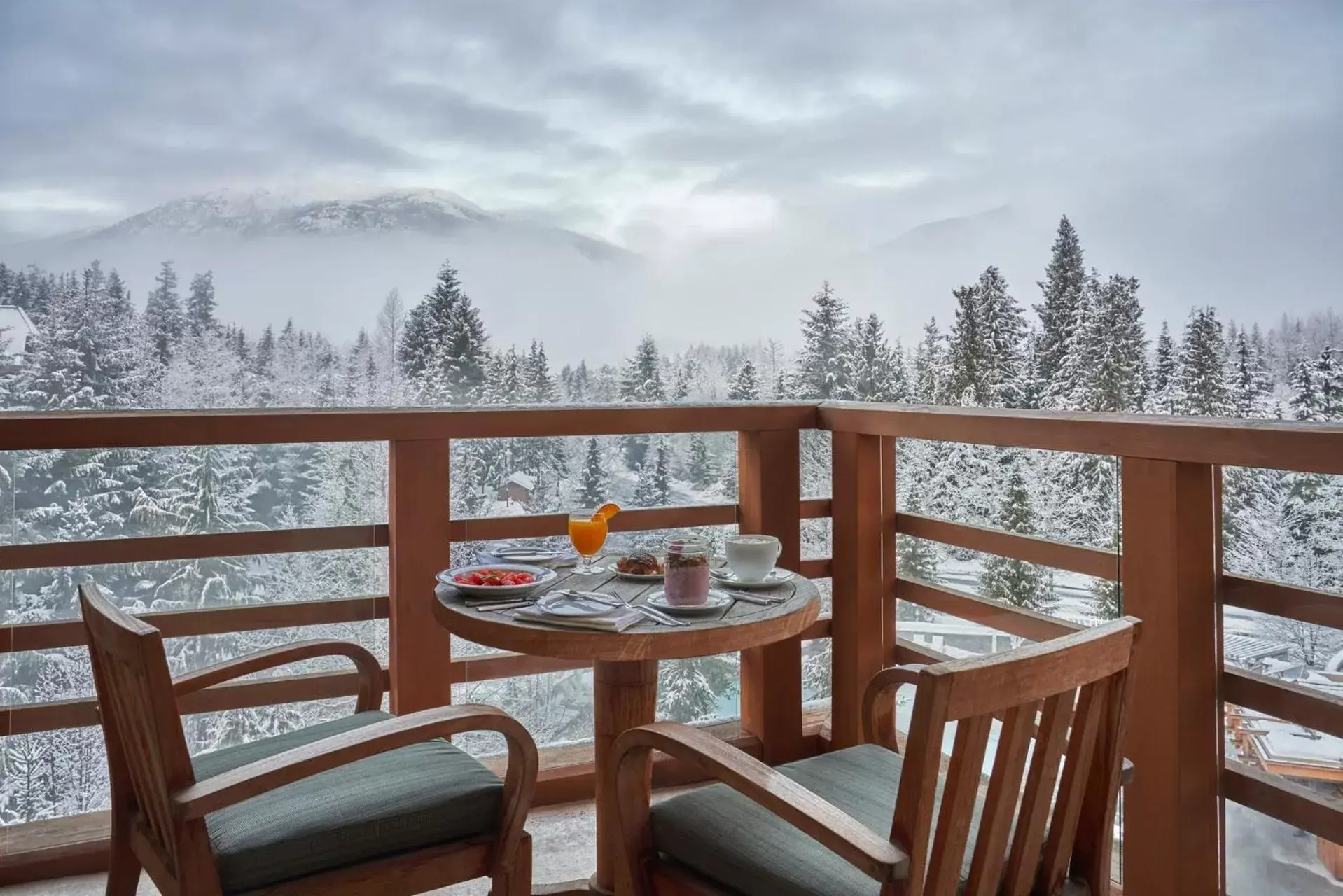 Balcony/Terrace in Four Seasons Resort Whistler