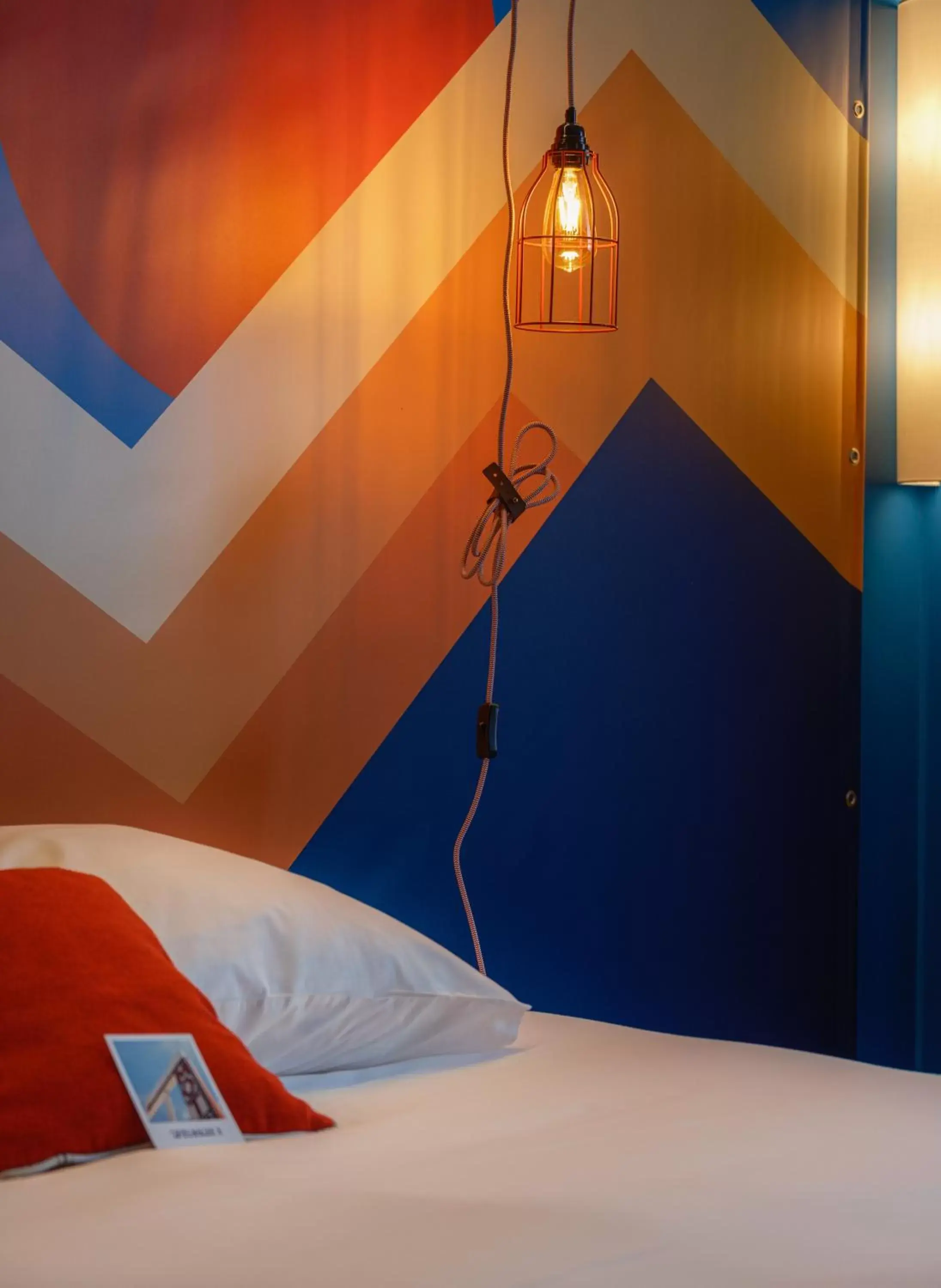 Bed in Wanderlust Hotel Chamonix