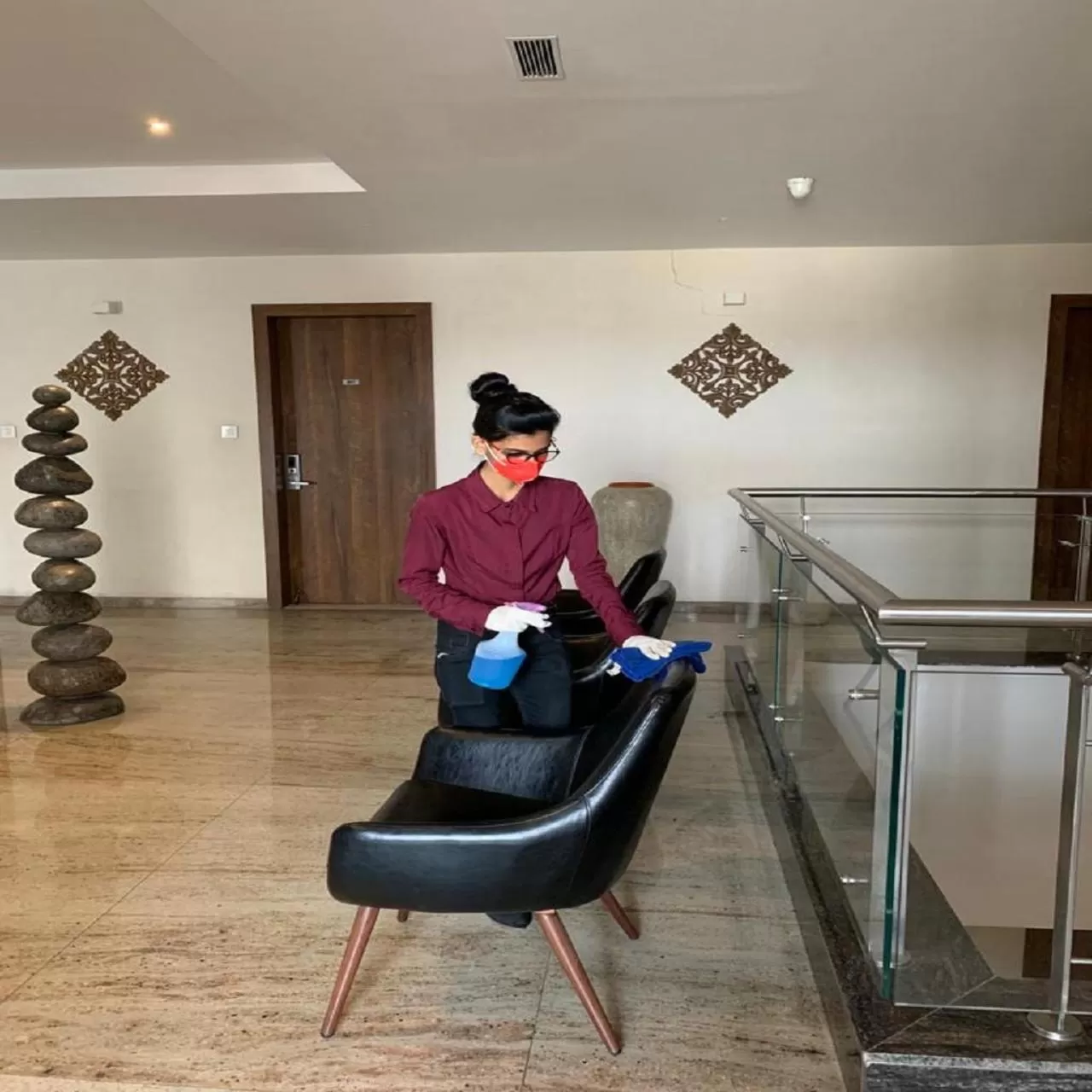 Living room in Sapphire Premium Hotel & Suite