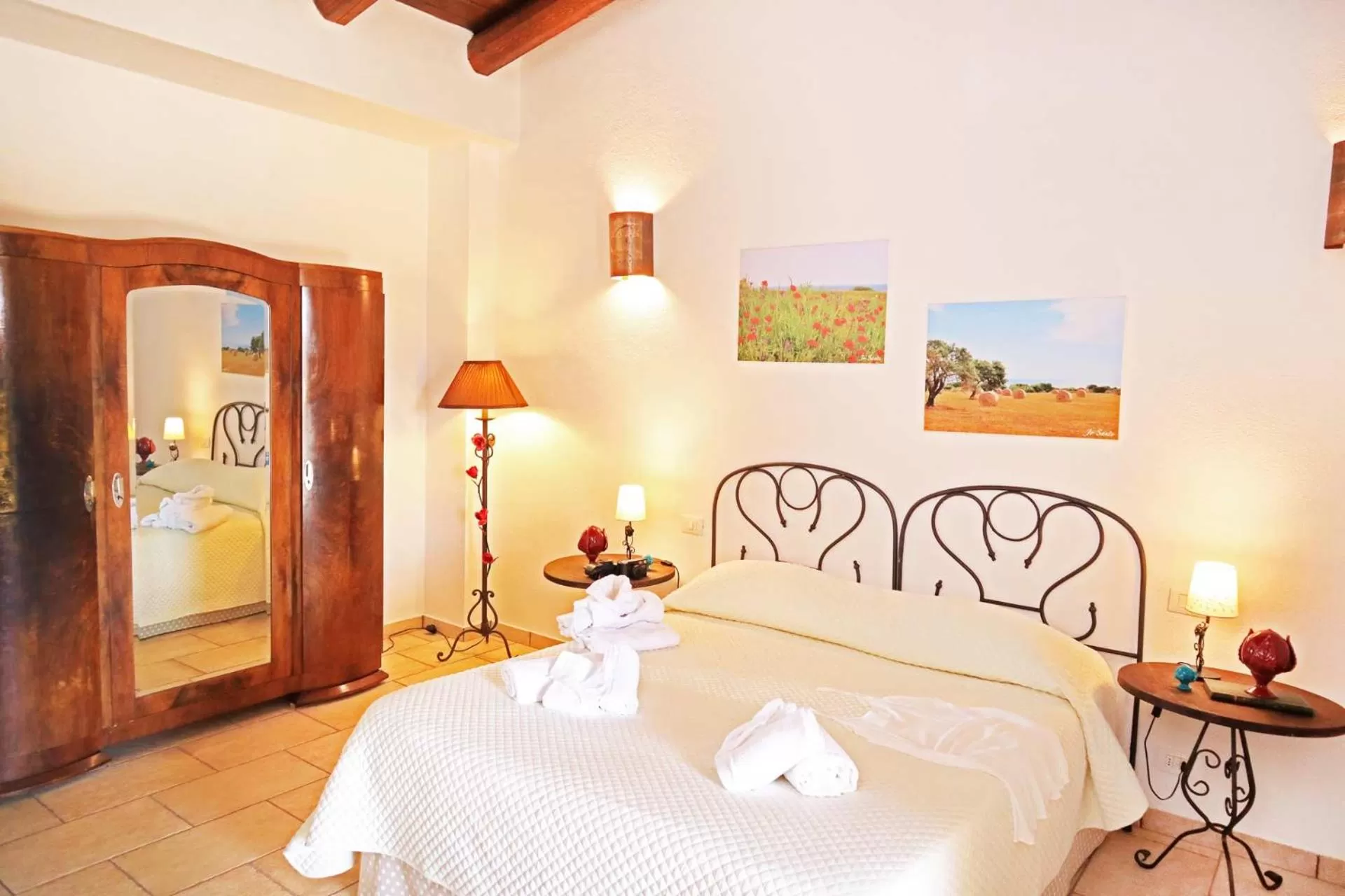 Bed in Agriturismo Masseria Alberotanza