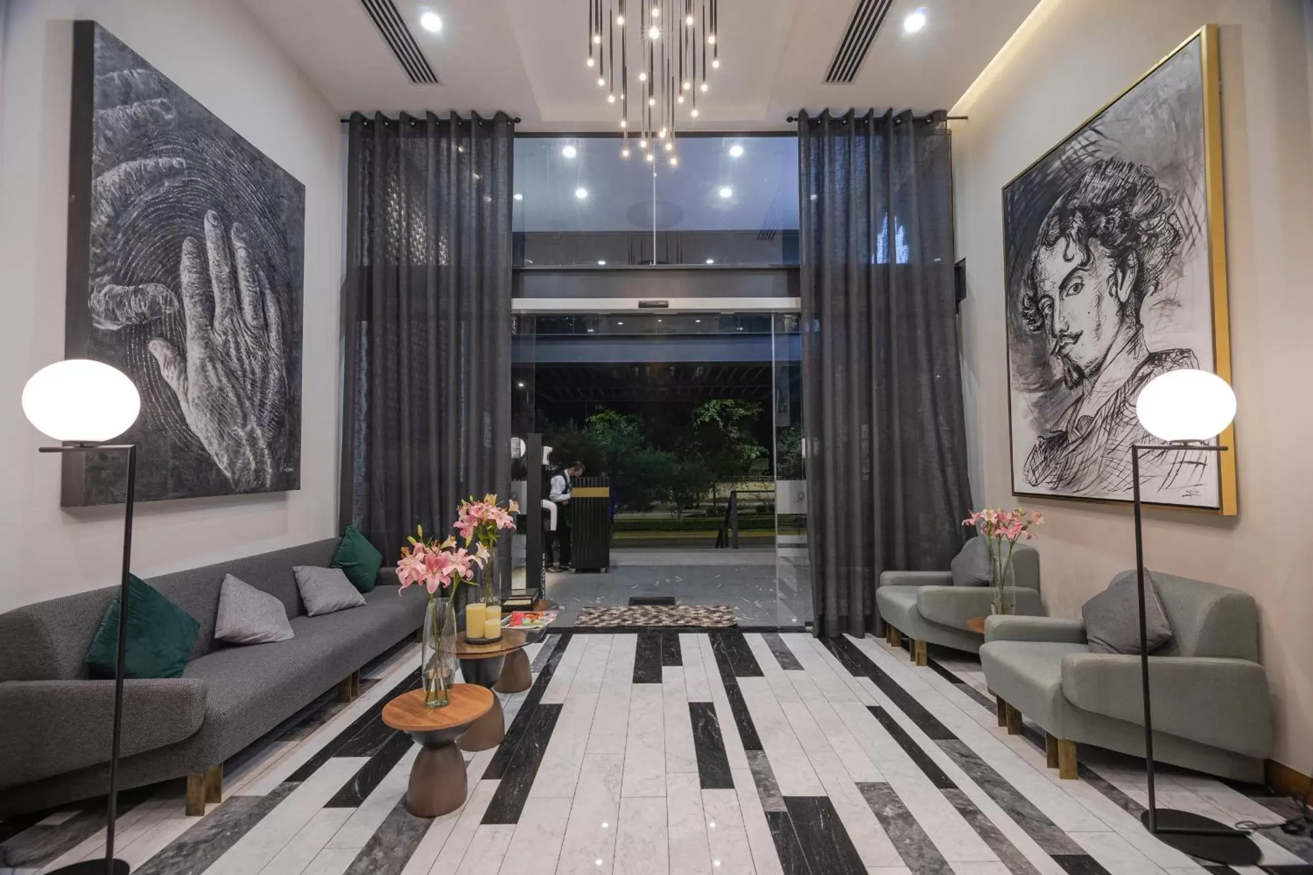 Lobby or reception, Seating Area in Becquer Hotel Guadalajara