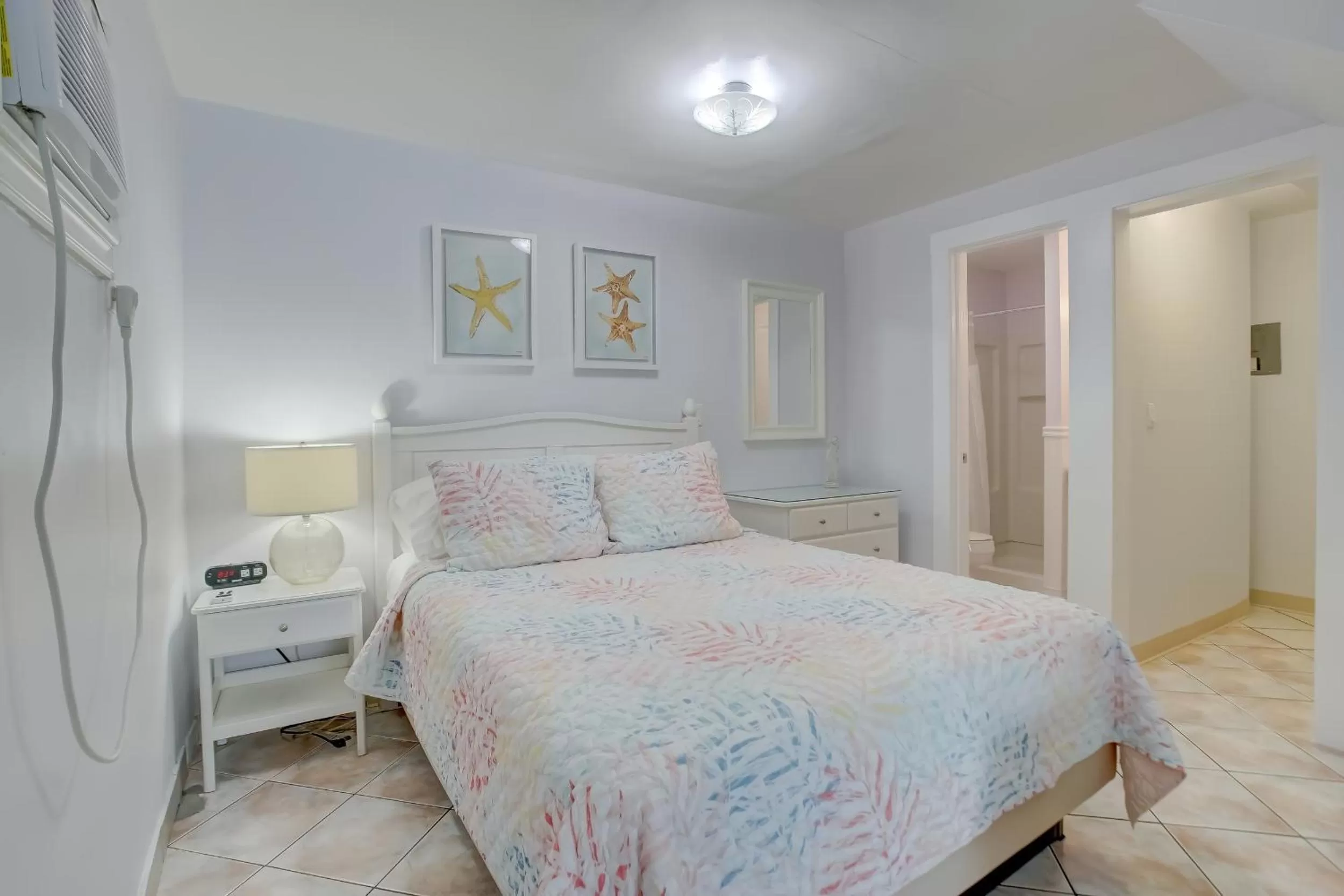 View (from property/room), Bed in Seahorse Guesthouse