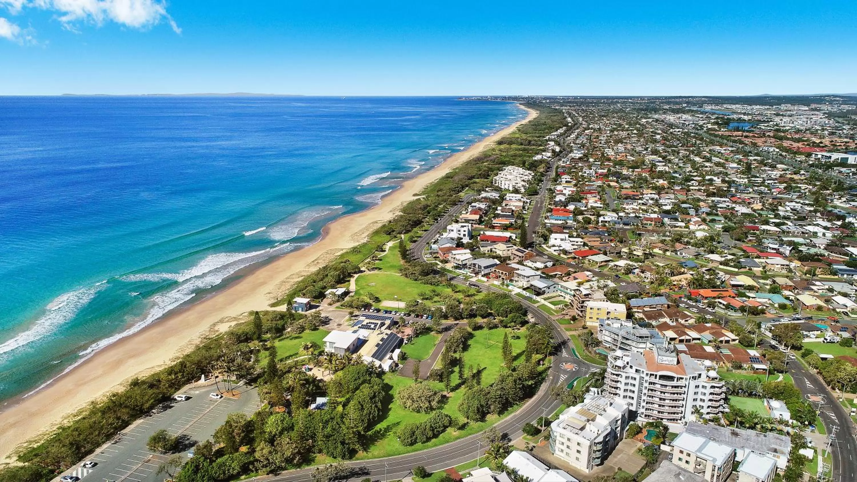 Bird's eye view in Beachside Resort Kawana Waters