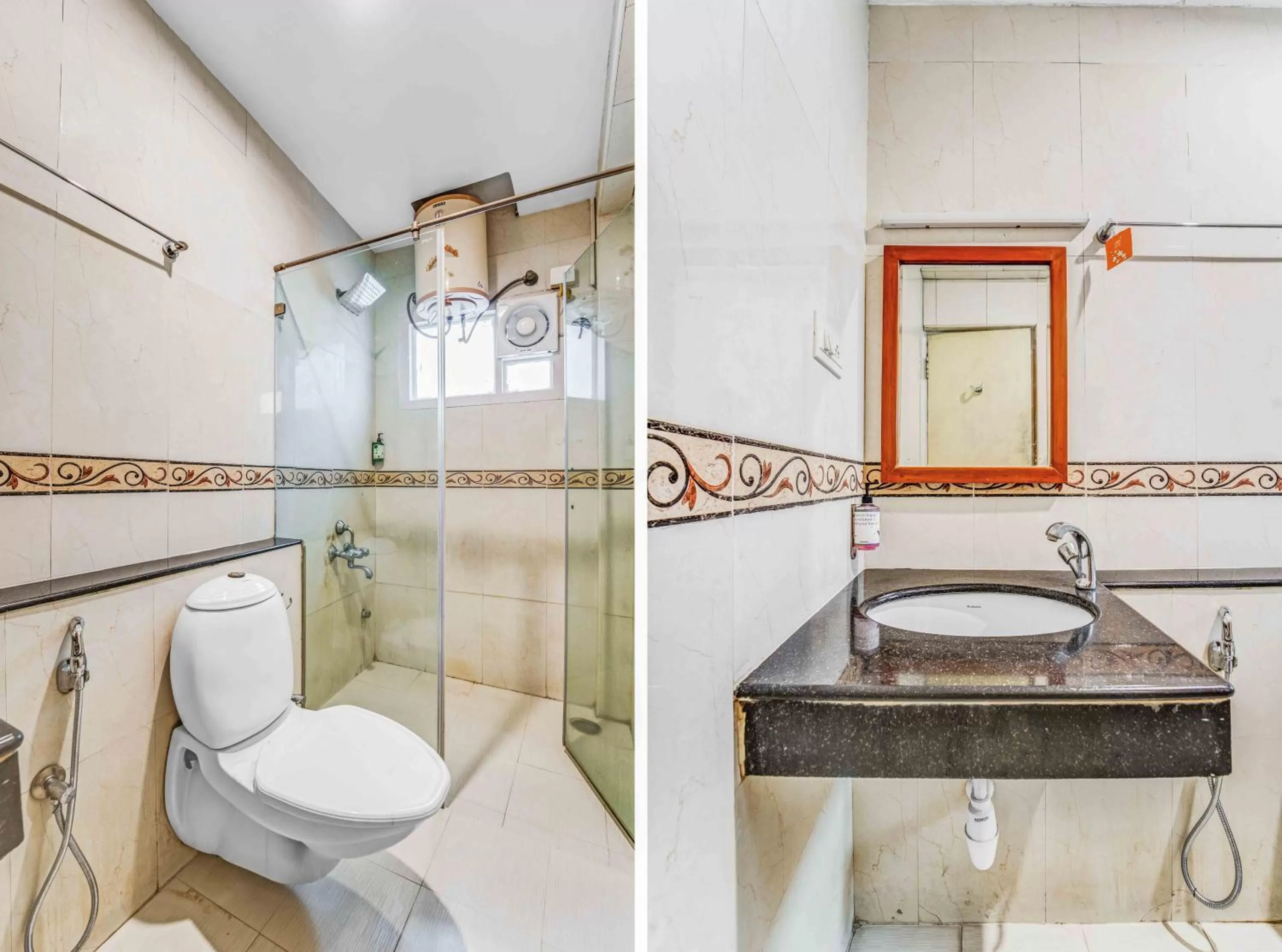 Shower, Bathroom in Upar Hotels Cinecity Kodambakkam RAGHAVENDRA MANDAPAM
