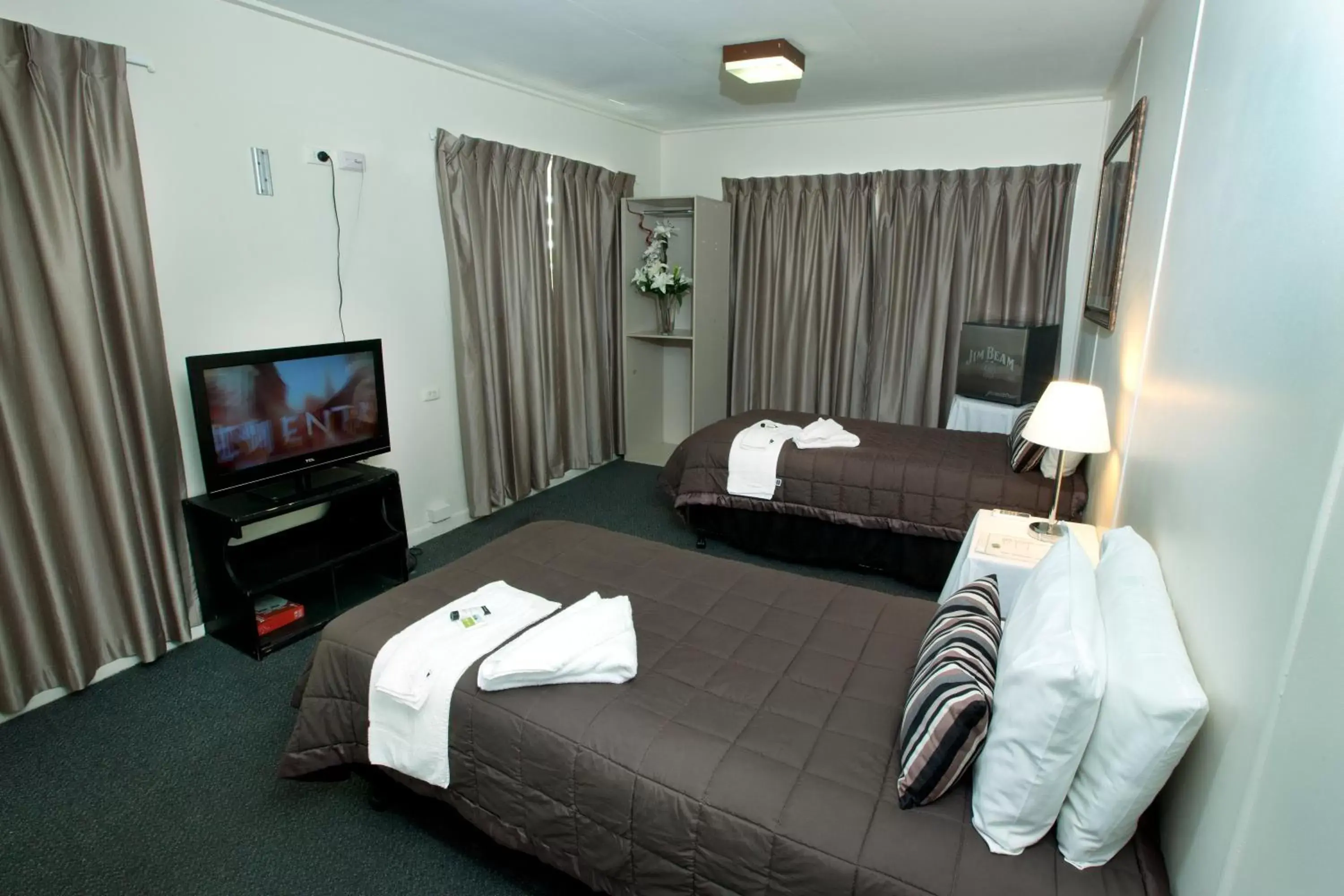 Bed in Windsor Hotel Motel Dalby