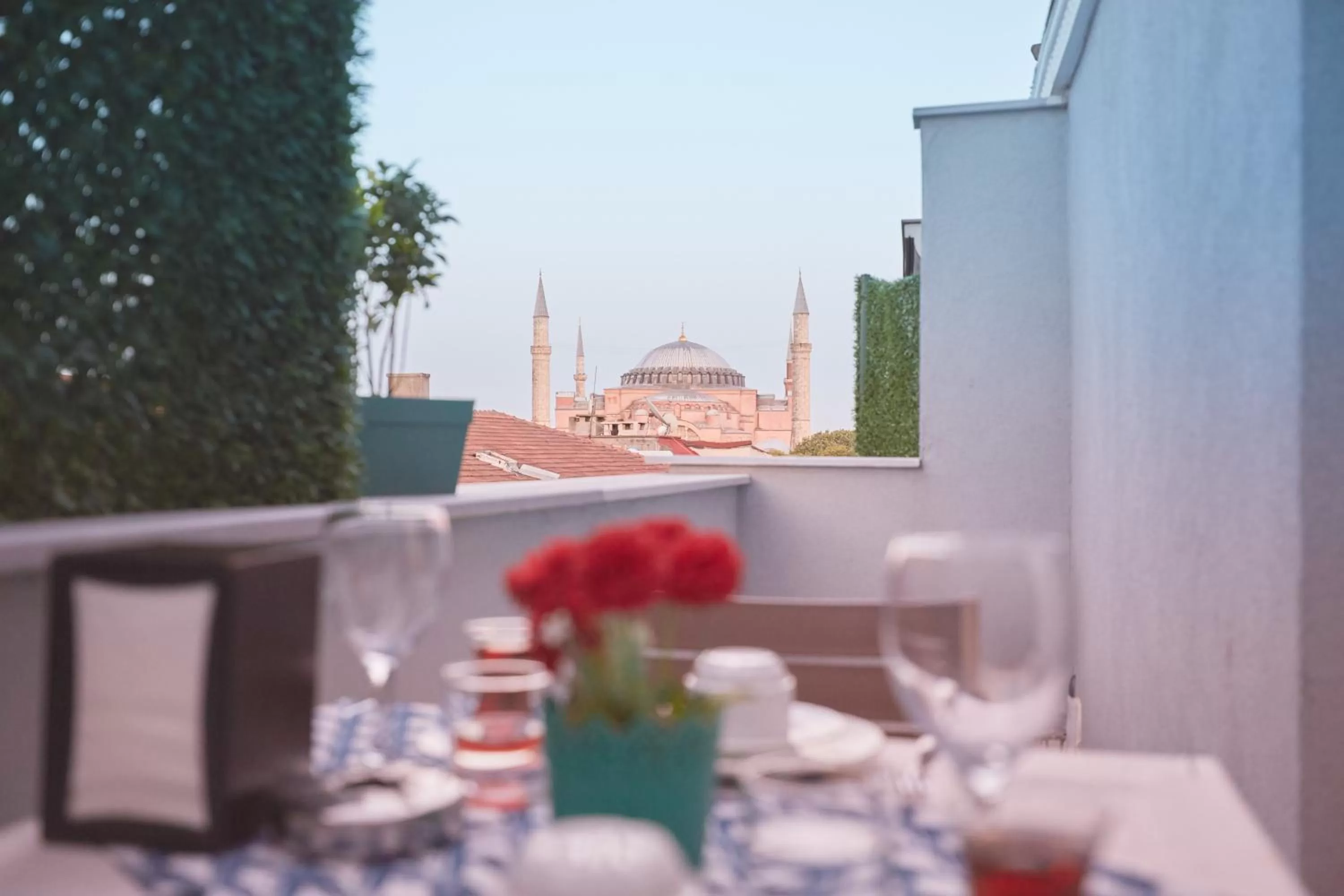 Balcony/Terrace in Albatros Hagia Sophia Hotel