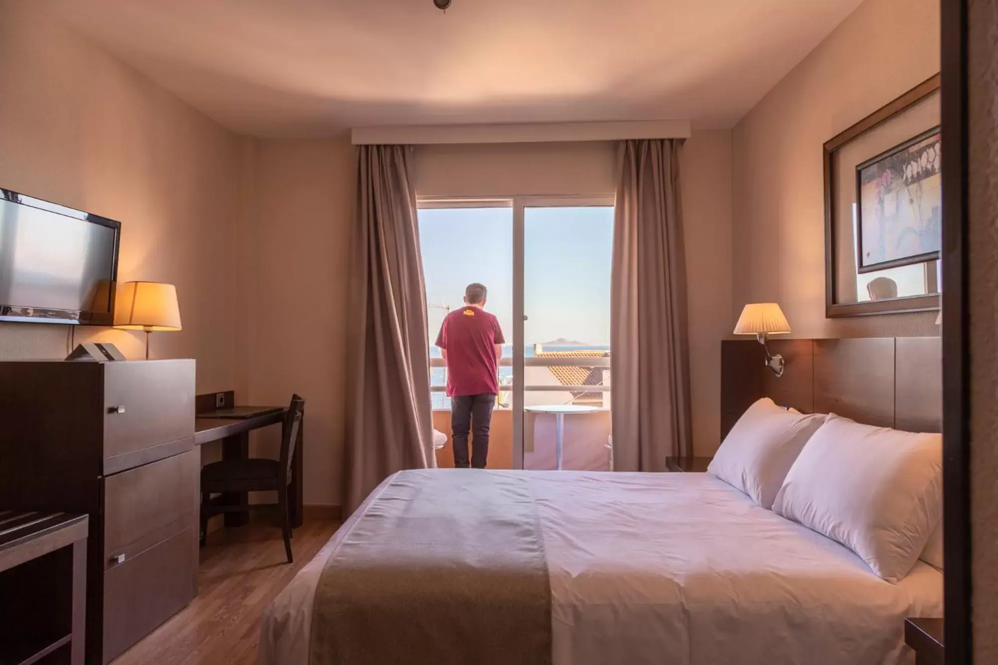 Bedroom in Hotel Cristina