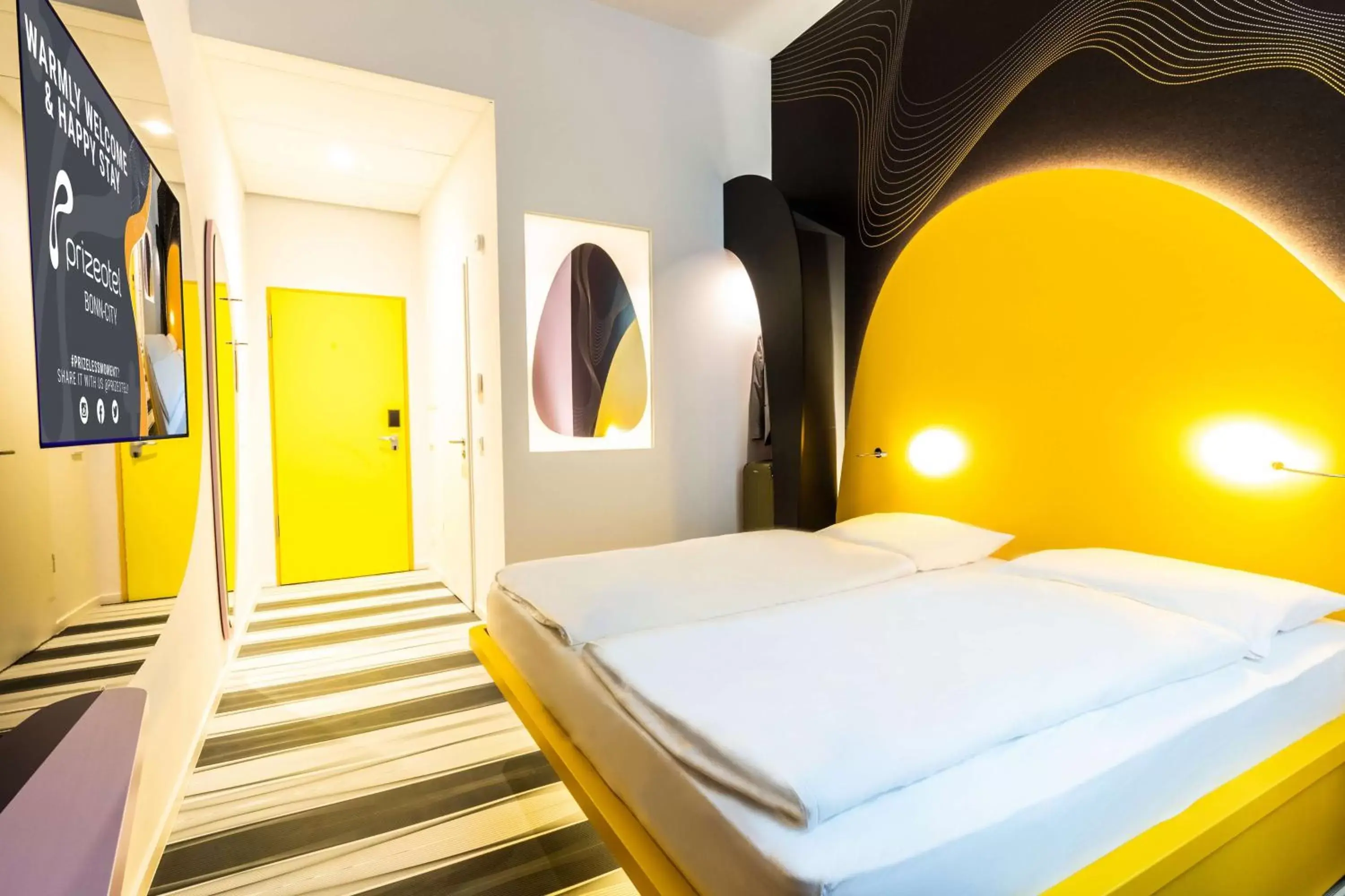 Bedroom, Bed in Prize by Radisson, Bonn City Bedroom, Bed in Prize by Radisson, Bonn City