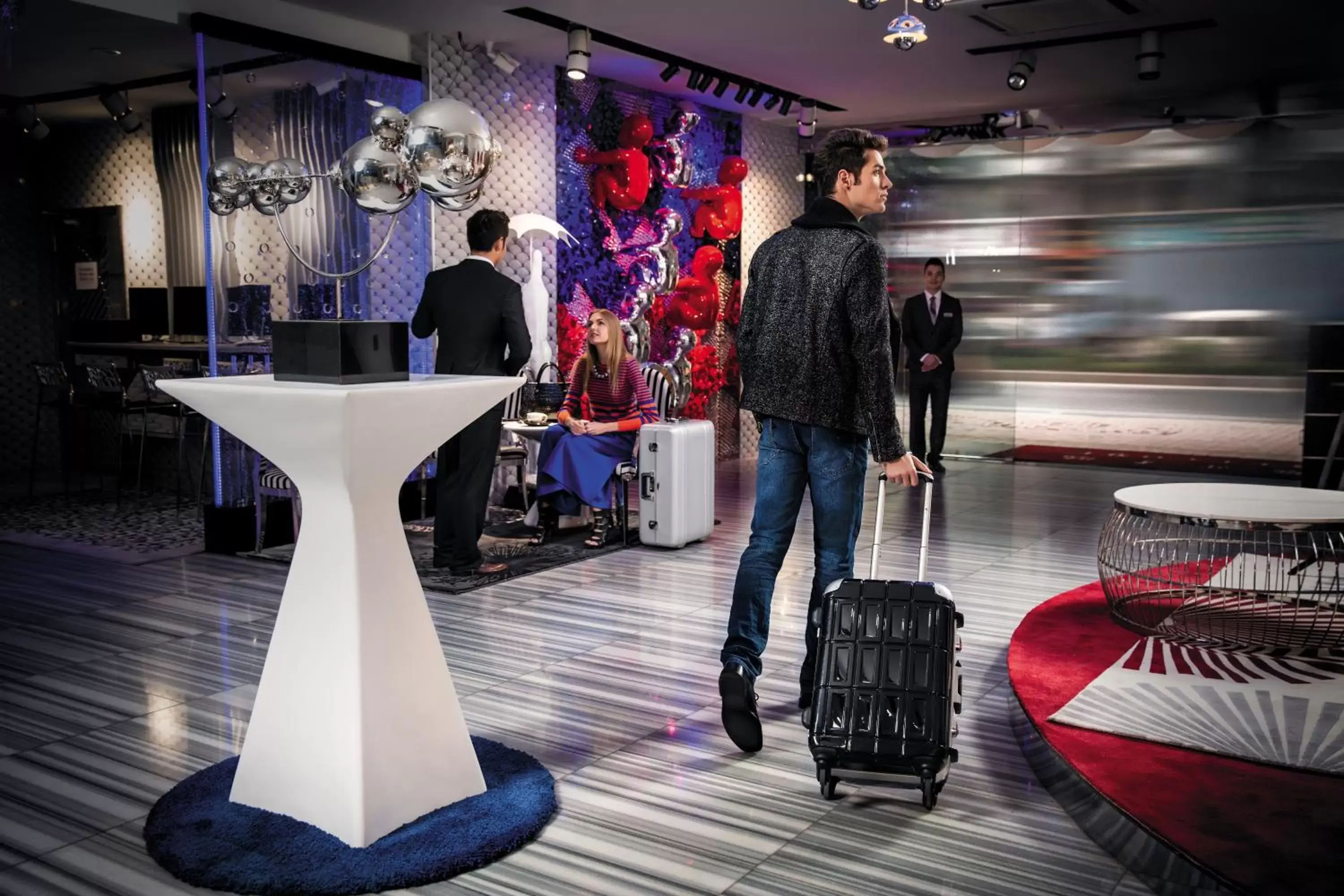 Lobby or reception in Guangzhou Planet Hotel Lobby or reception in Guangzhou Planet Hotel