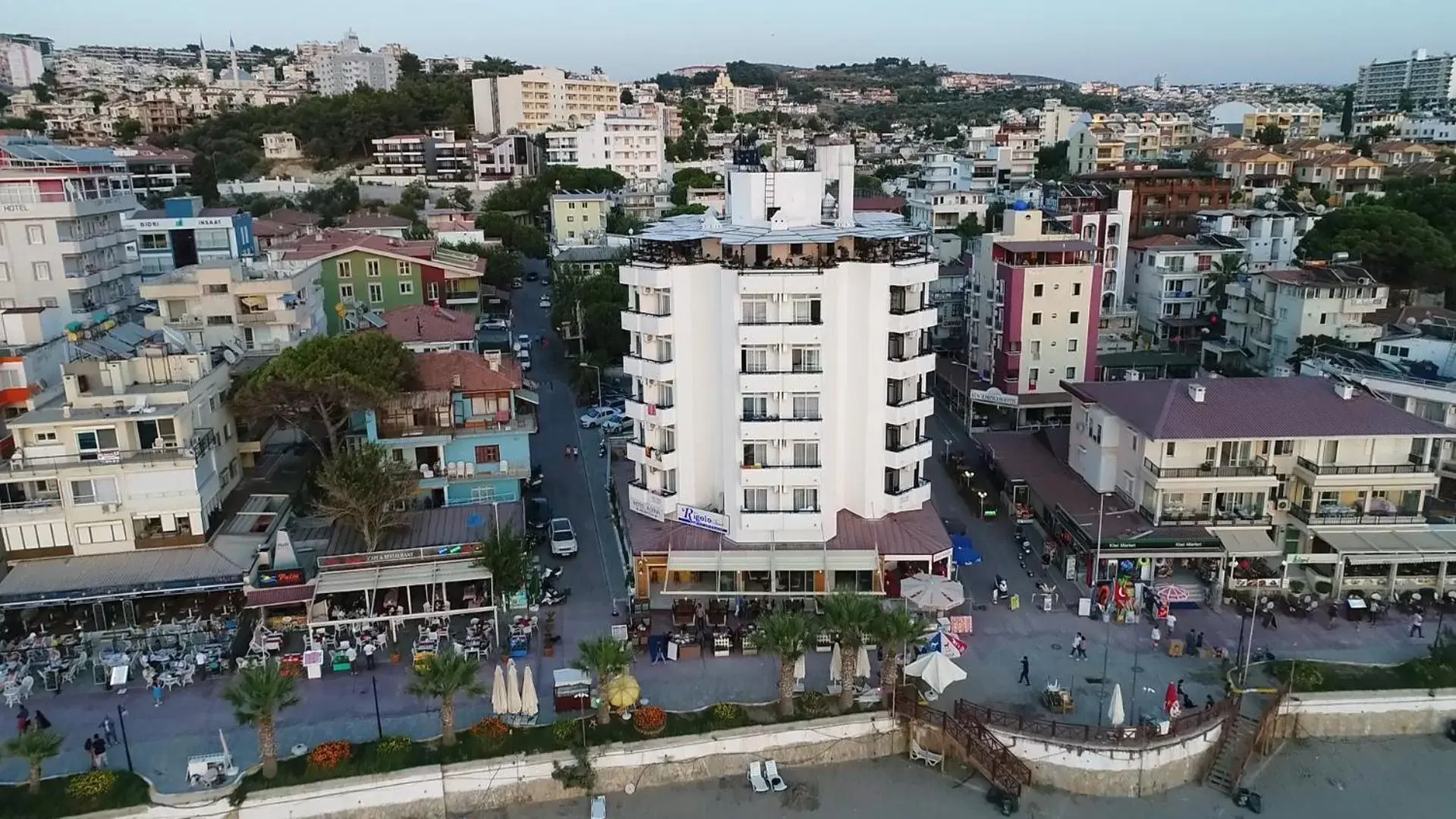 Bird's eye view, Bird's-eye View in Asena Hotel