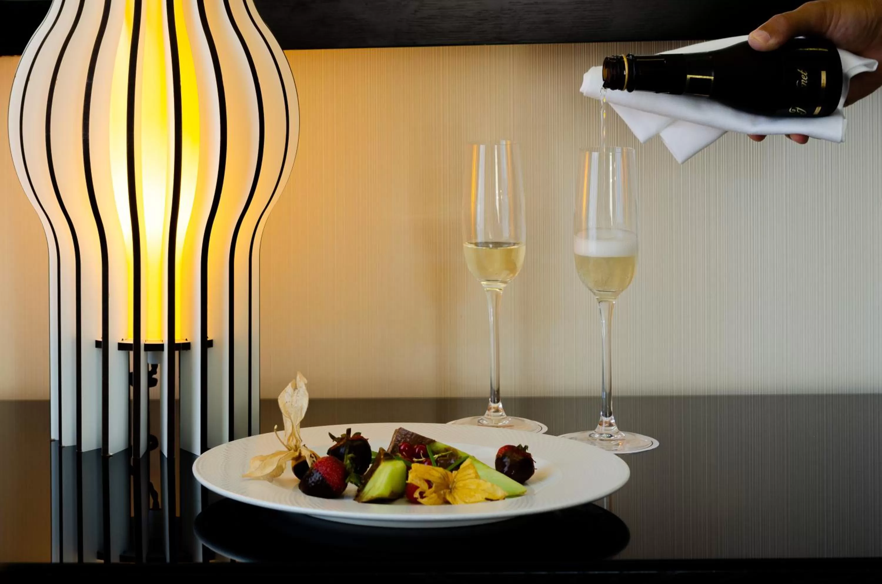 Food and drinks in Hotel Santa Justa