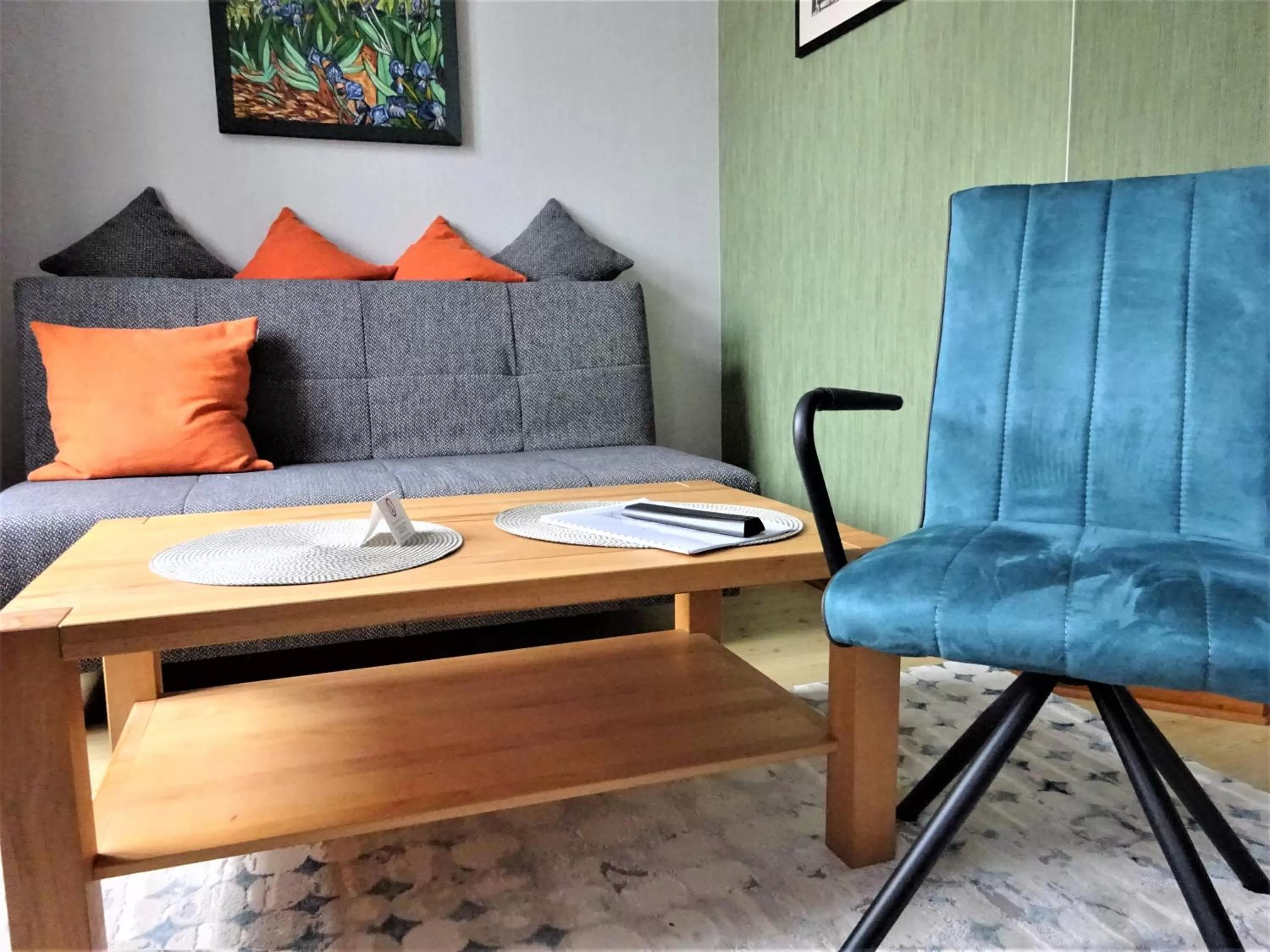 Seating area in Hotel Pension Zur Fährbrücke