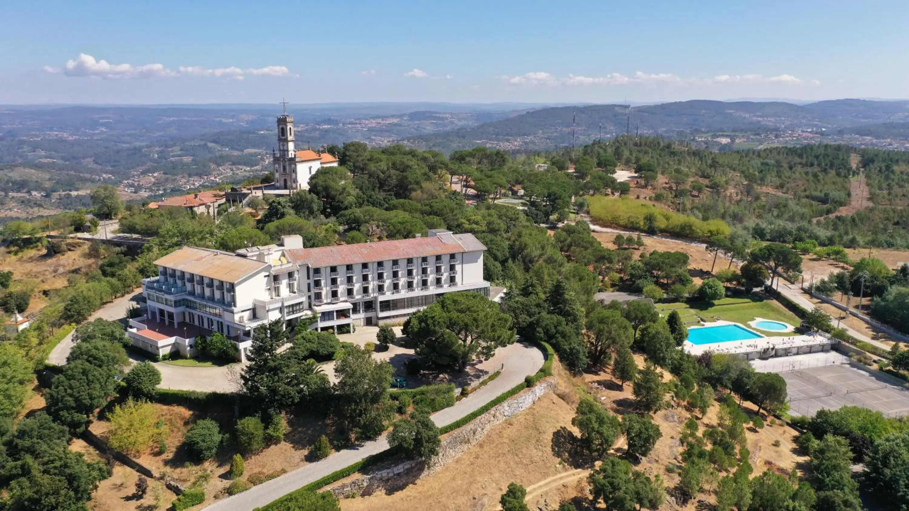 Property building, Bird's-eye View in Hotel Senhora do Castelo