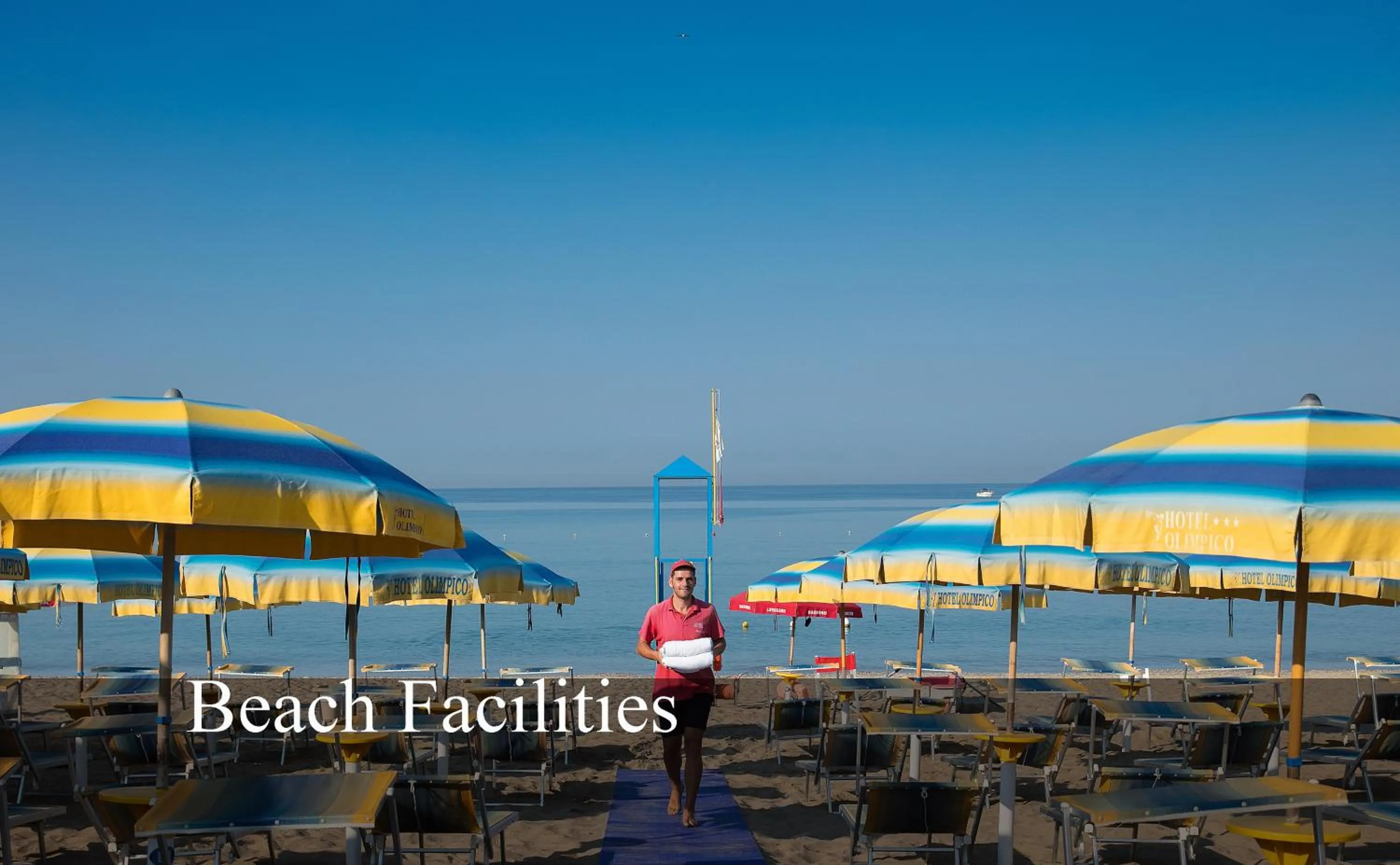 Beach in Hotel Olimpico