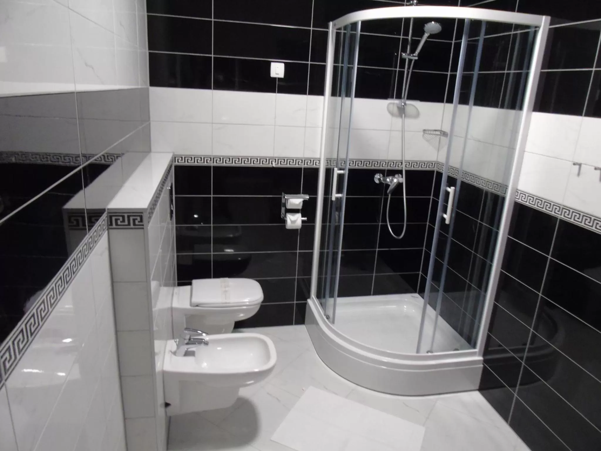 Bathroom in Motel Kamenica