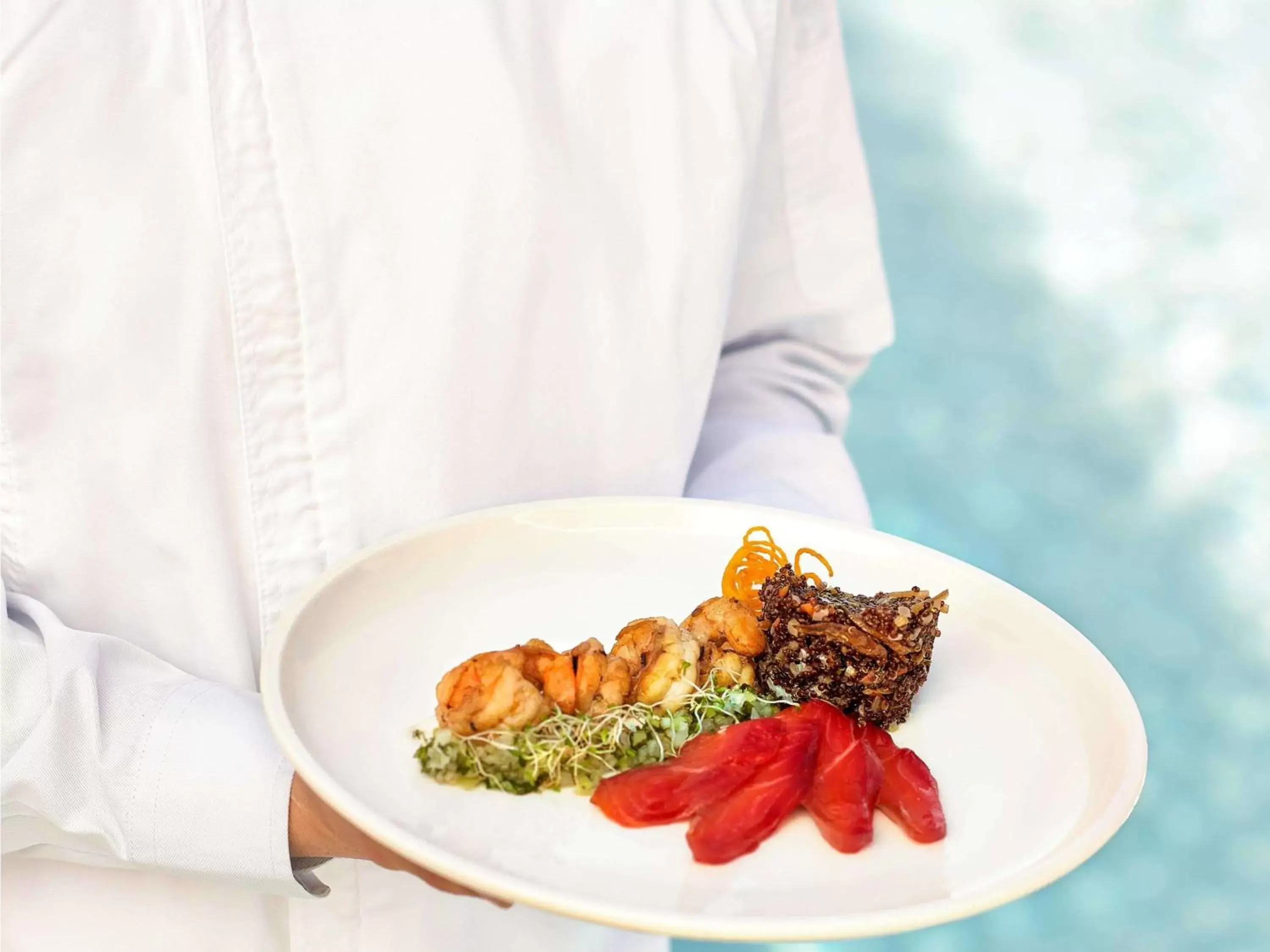 Pool view in Pullman Vina del Mar San Martin Pool view in Pullman Vina del Mar San Martin