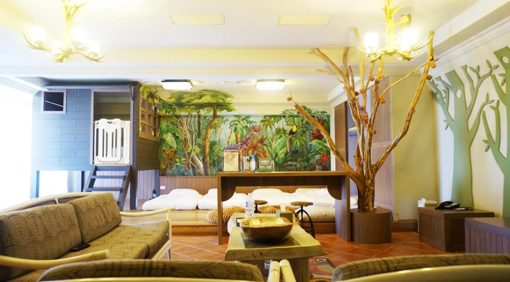 Living room, Lobby/Reception in Yang Ming Shan Tien Lai Resort & Spa