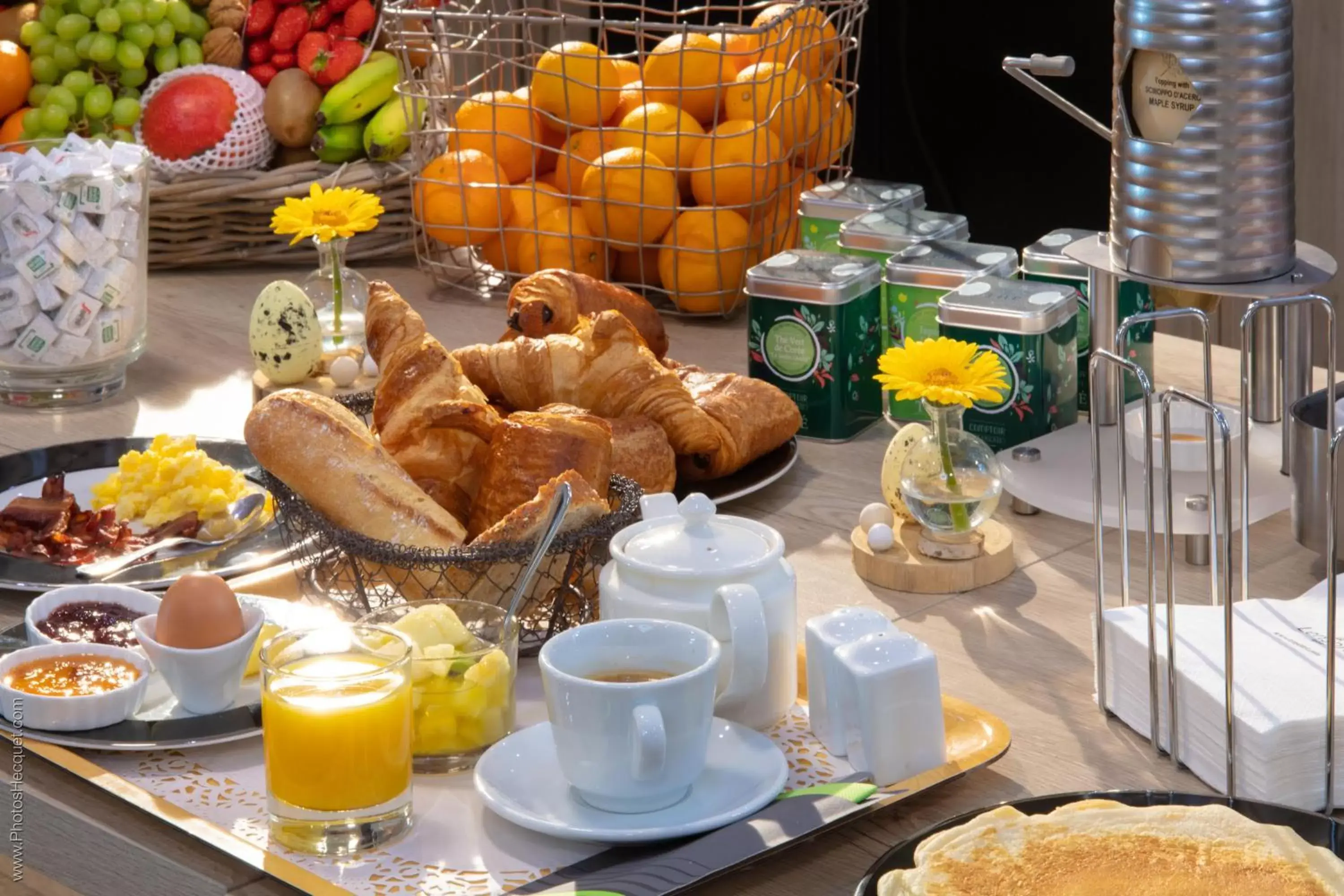 Food close-up, Breakfast in Lensotel