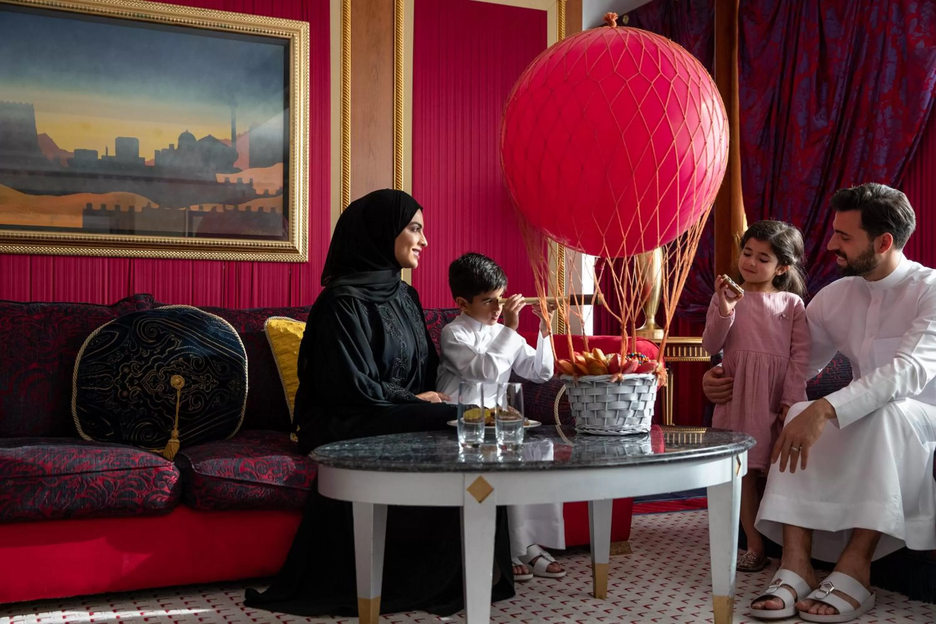 Living room in Jumeirah Burj Al Arab Dubai