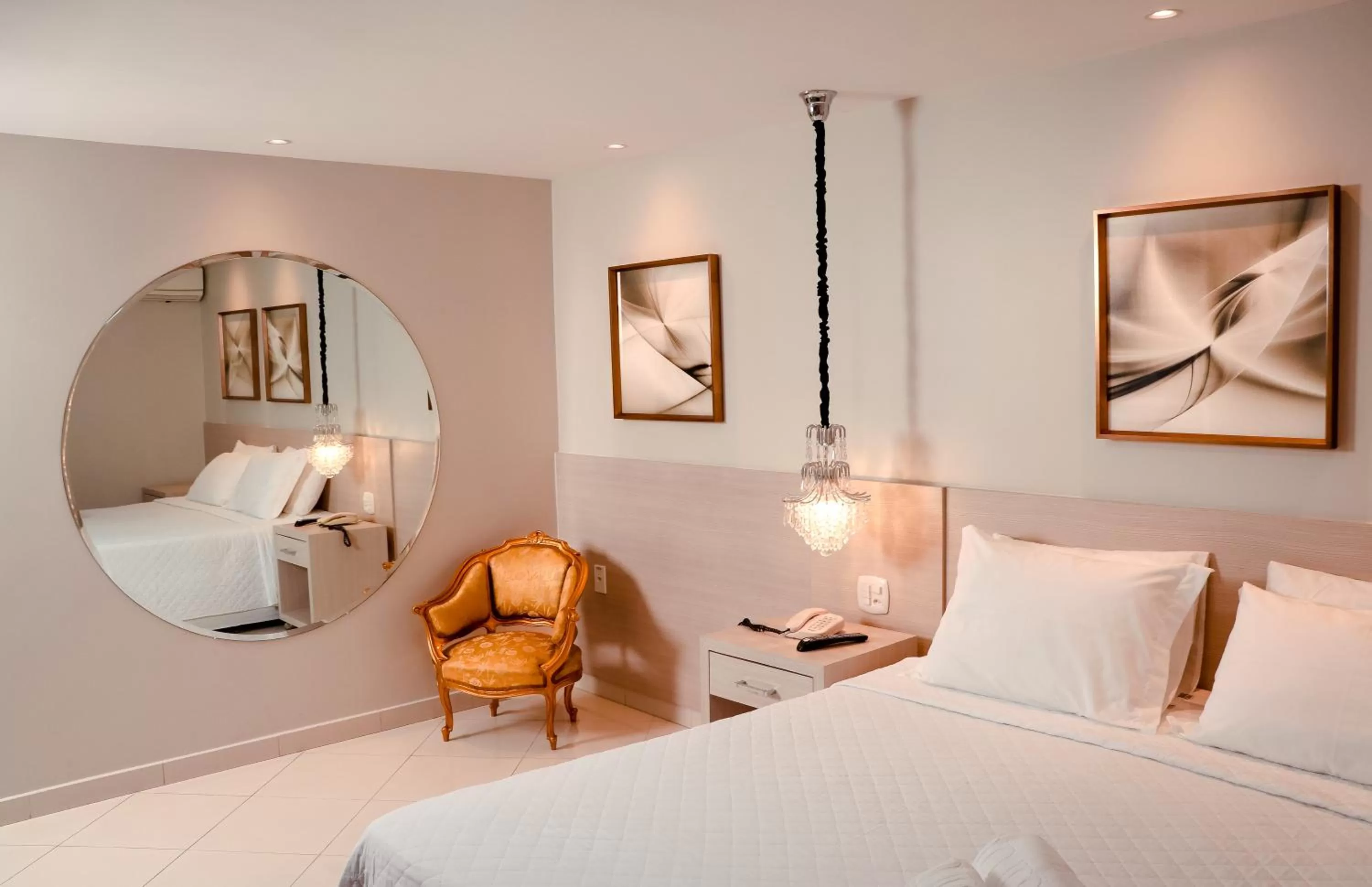 Bed in San Marino Hotel