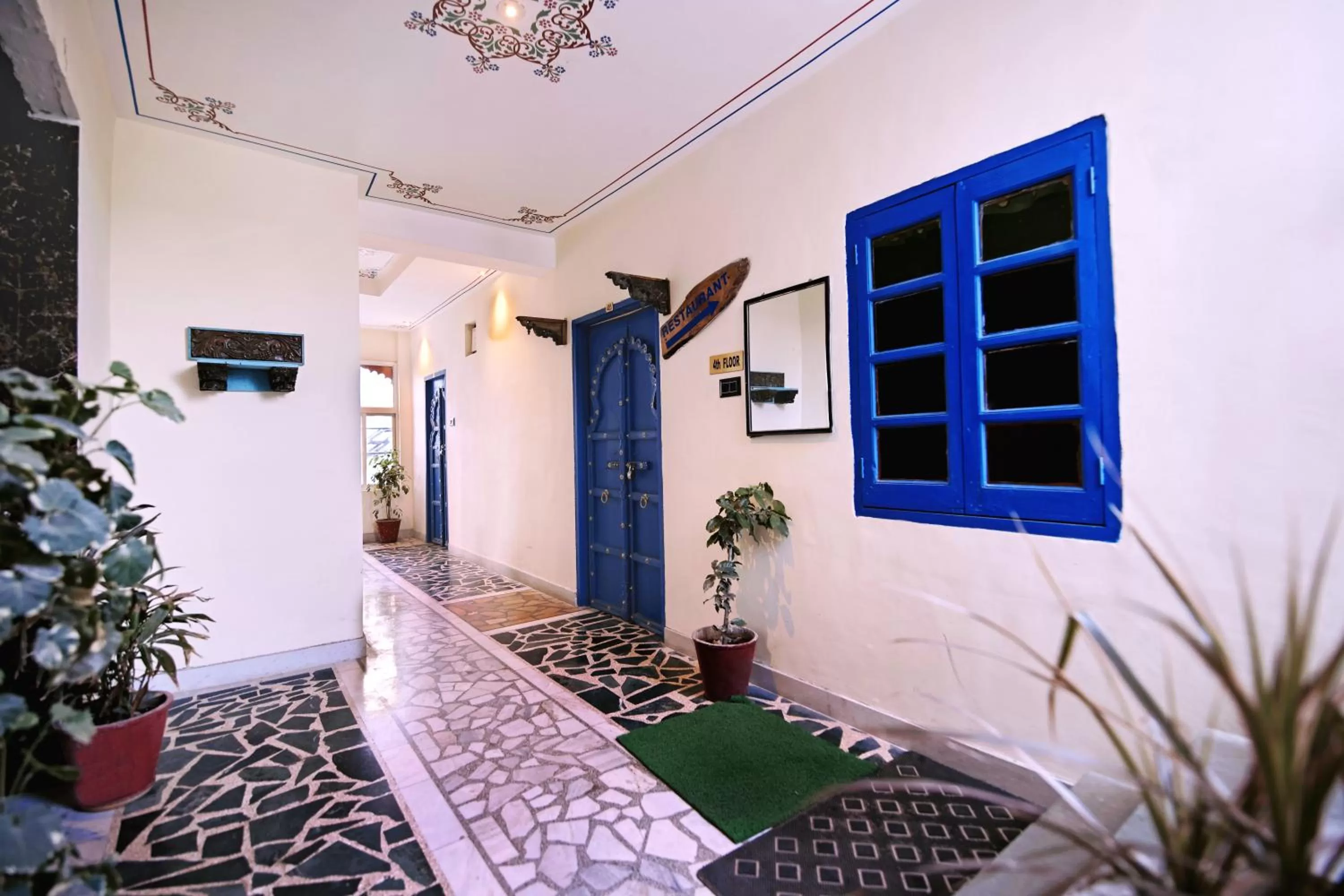 Lobby or reception in The Lake View Hotel- On Lake Pichola