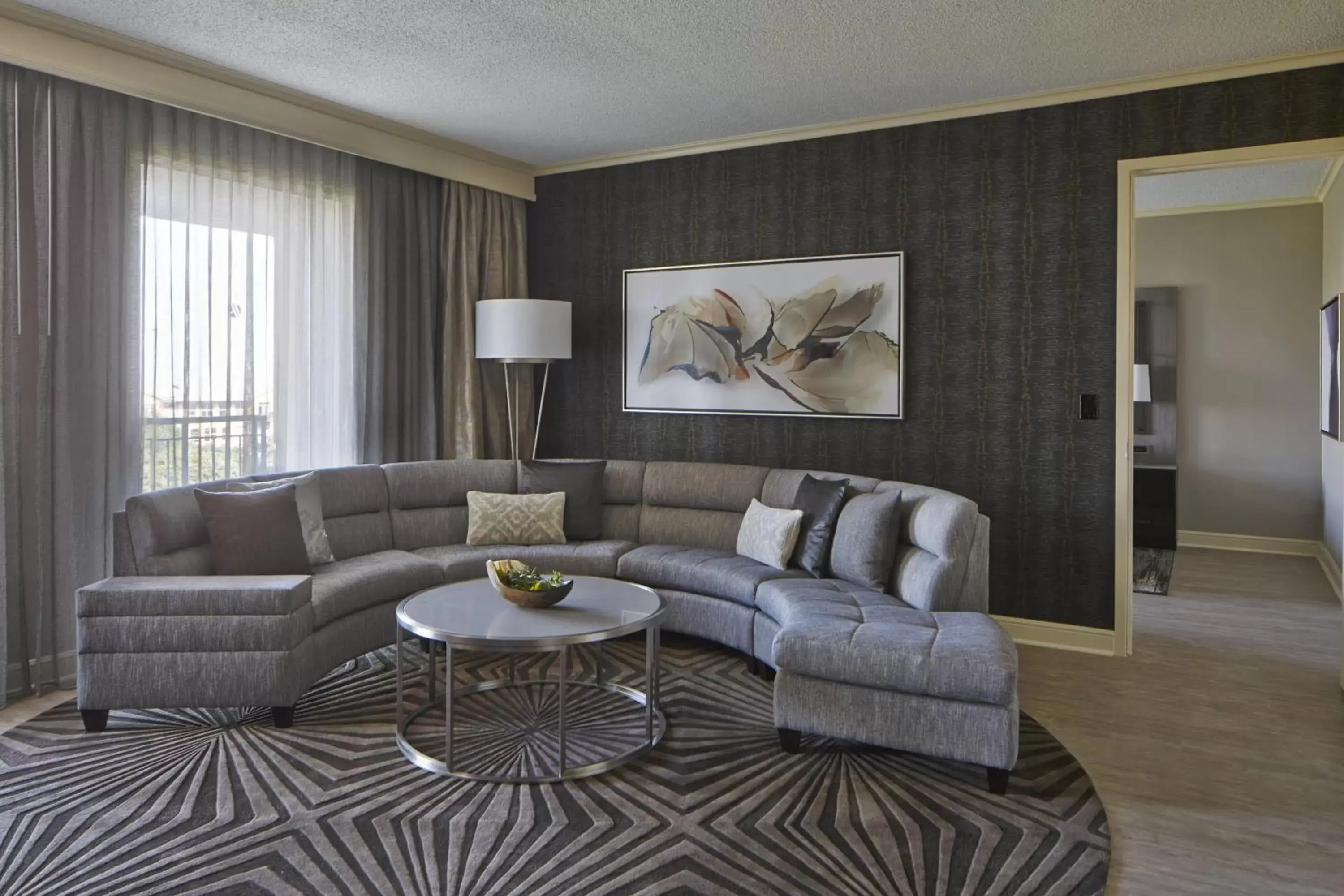 Living room, Seating Area in Dallas/Plano Marriott at Legacy Town Center