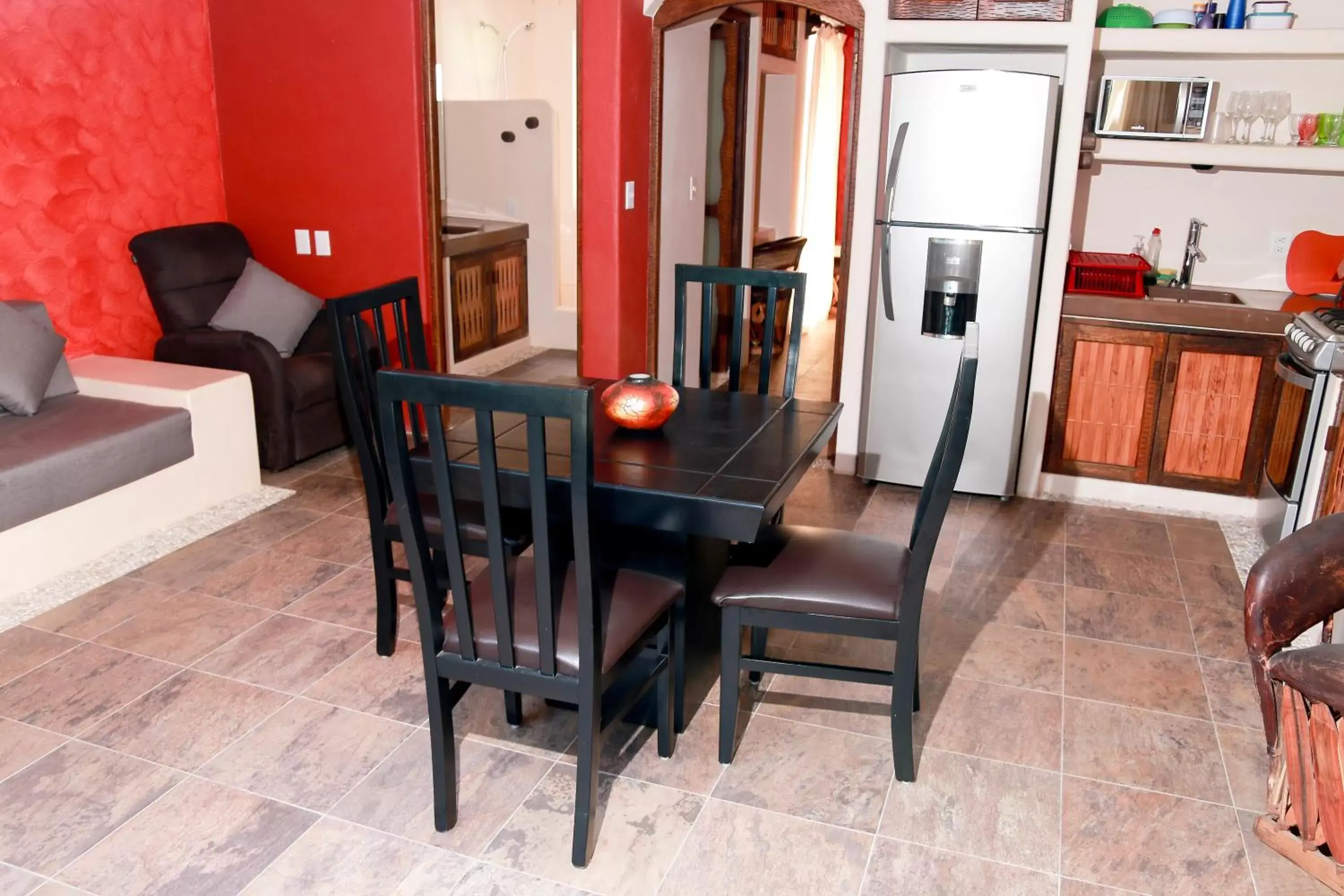 Living room, Dining Area in Ceiba Studios