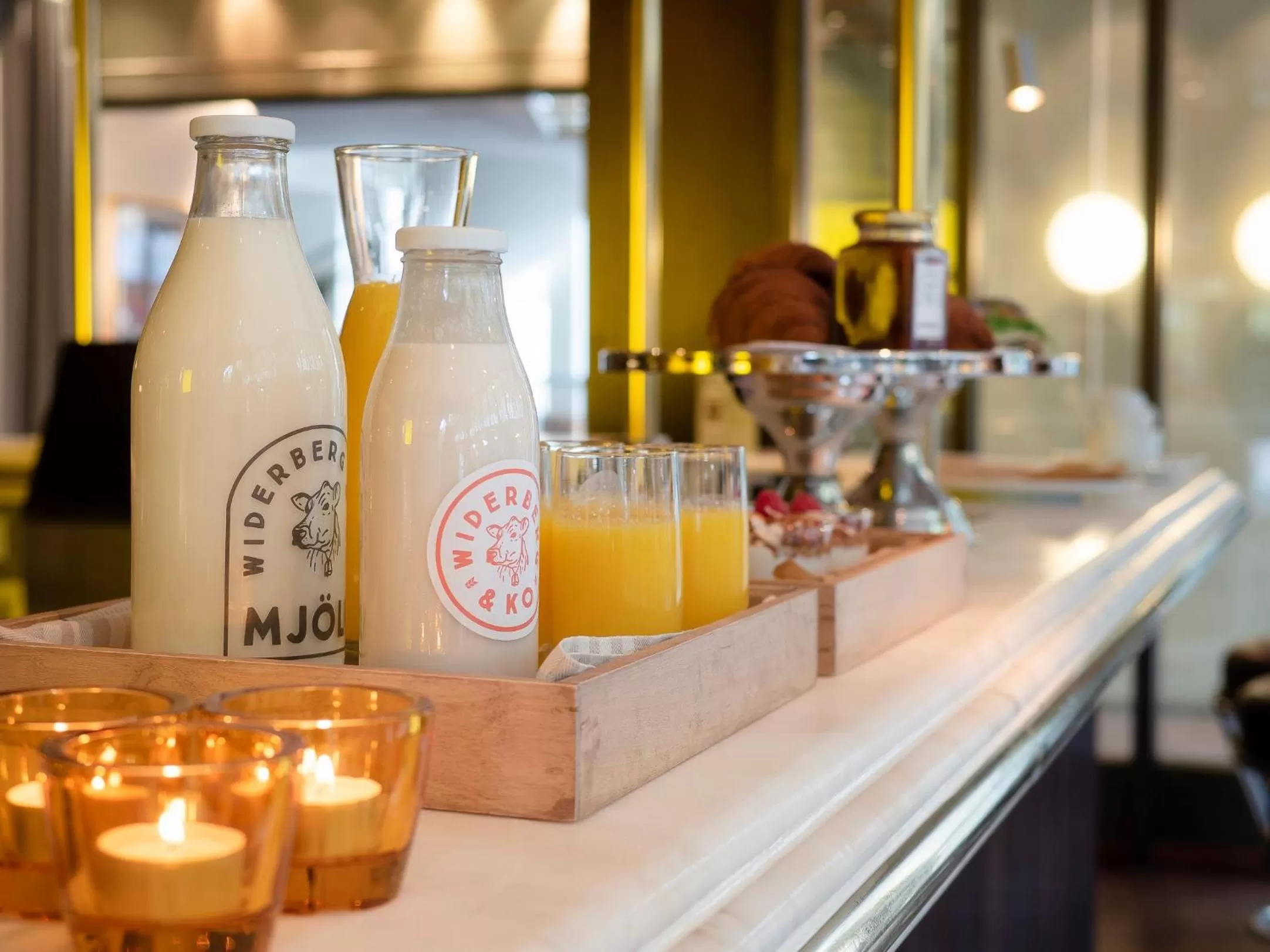 Breakfast in Hotel Lundia