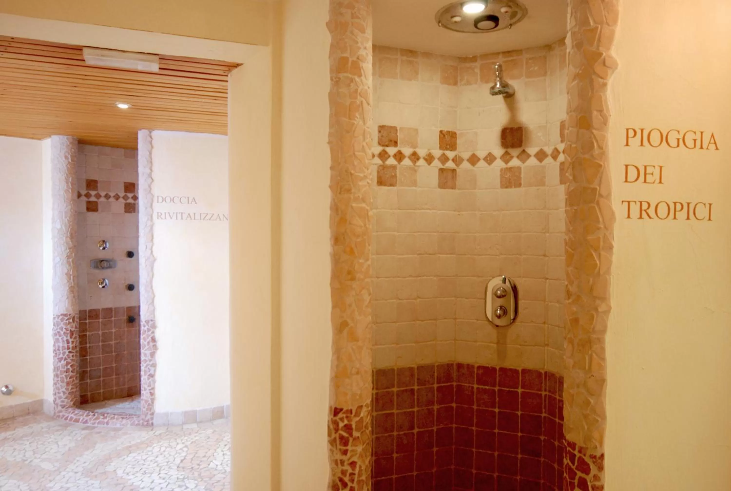 Steam room in Park Hotel Villa Trunka Lunka