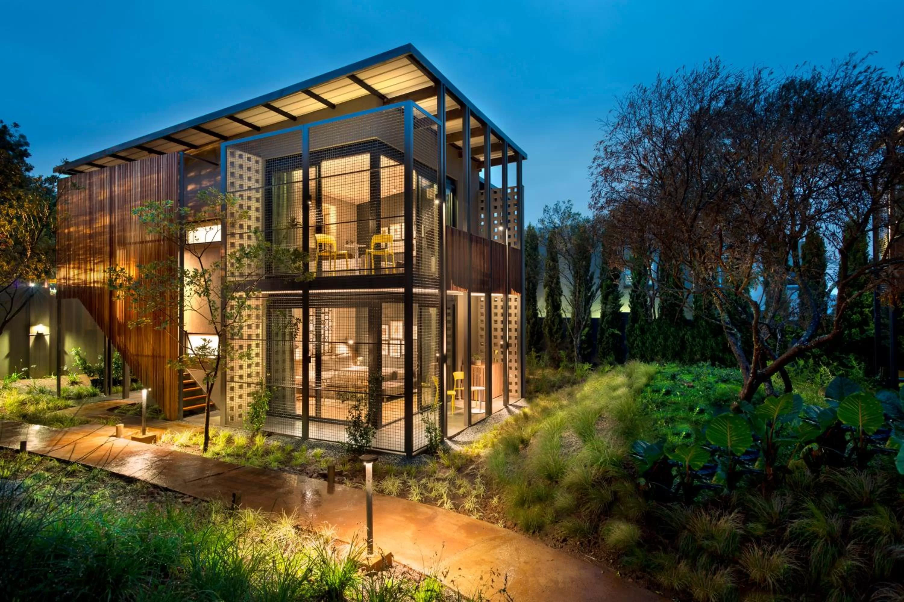 Garden in The Peech Hotel