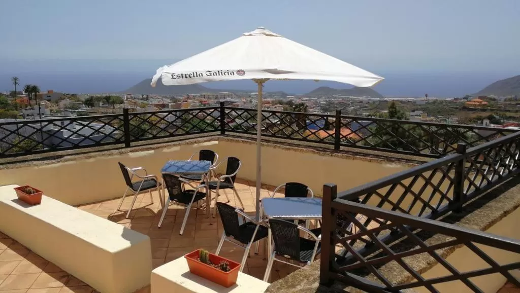 Balcony/Terrace in Hotel Rural La Raya 1866