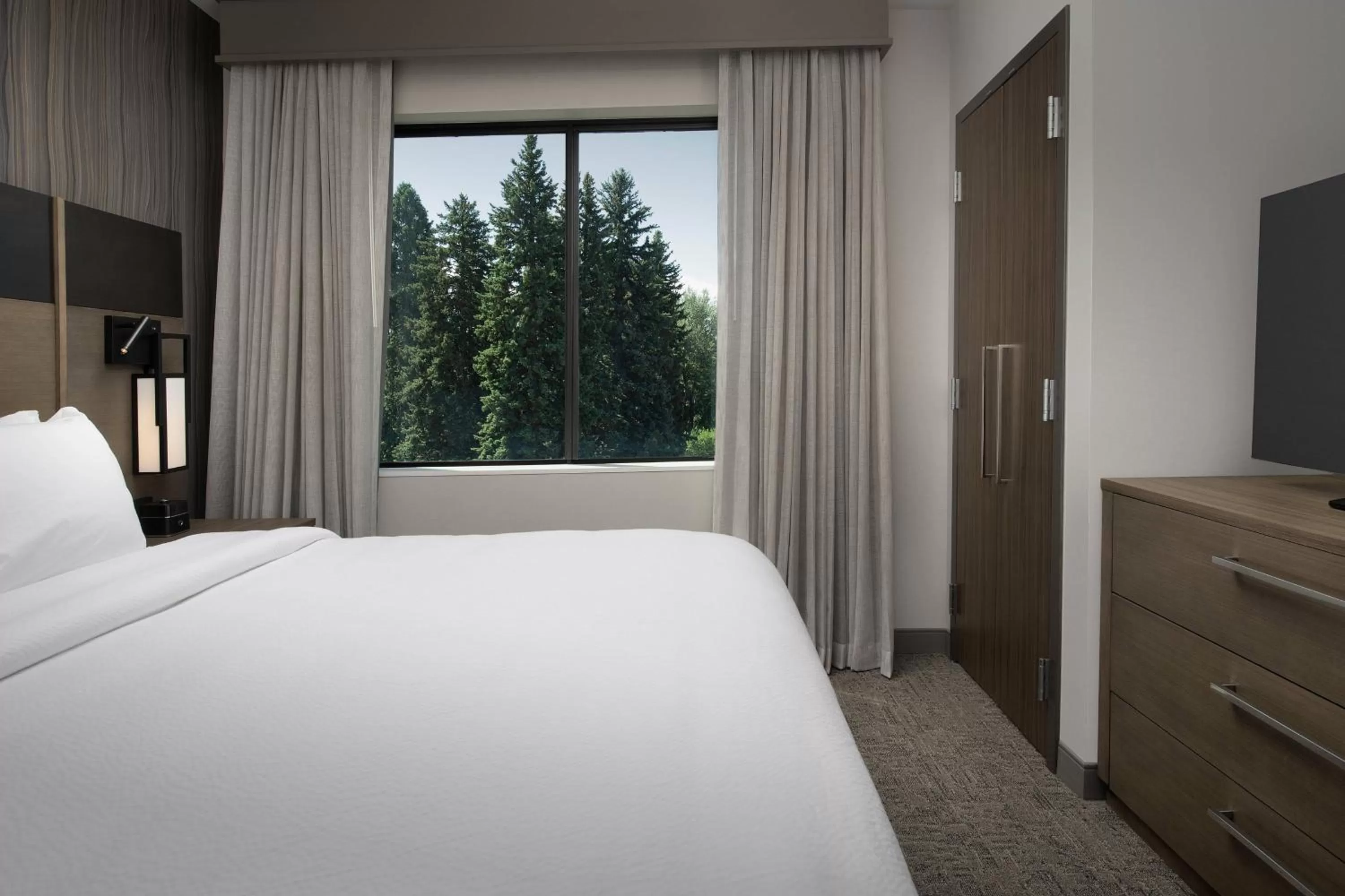 One-Bedroom King Suite with Sofa Bed and Mountain View in Residence Inn by Marriott Bozeman Downtown