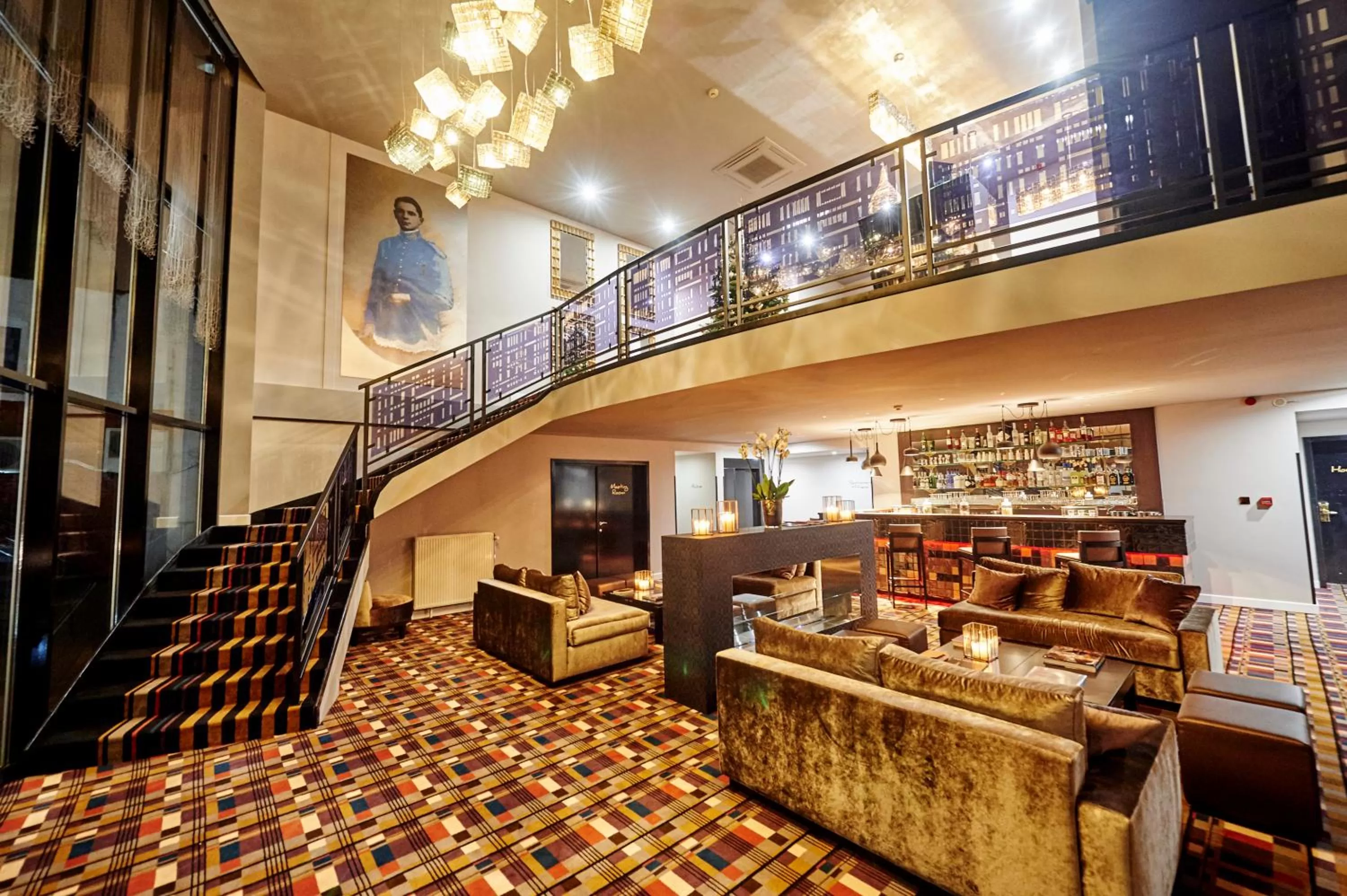 Lounge or bar in Hotel The Augustin