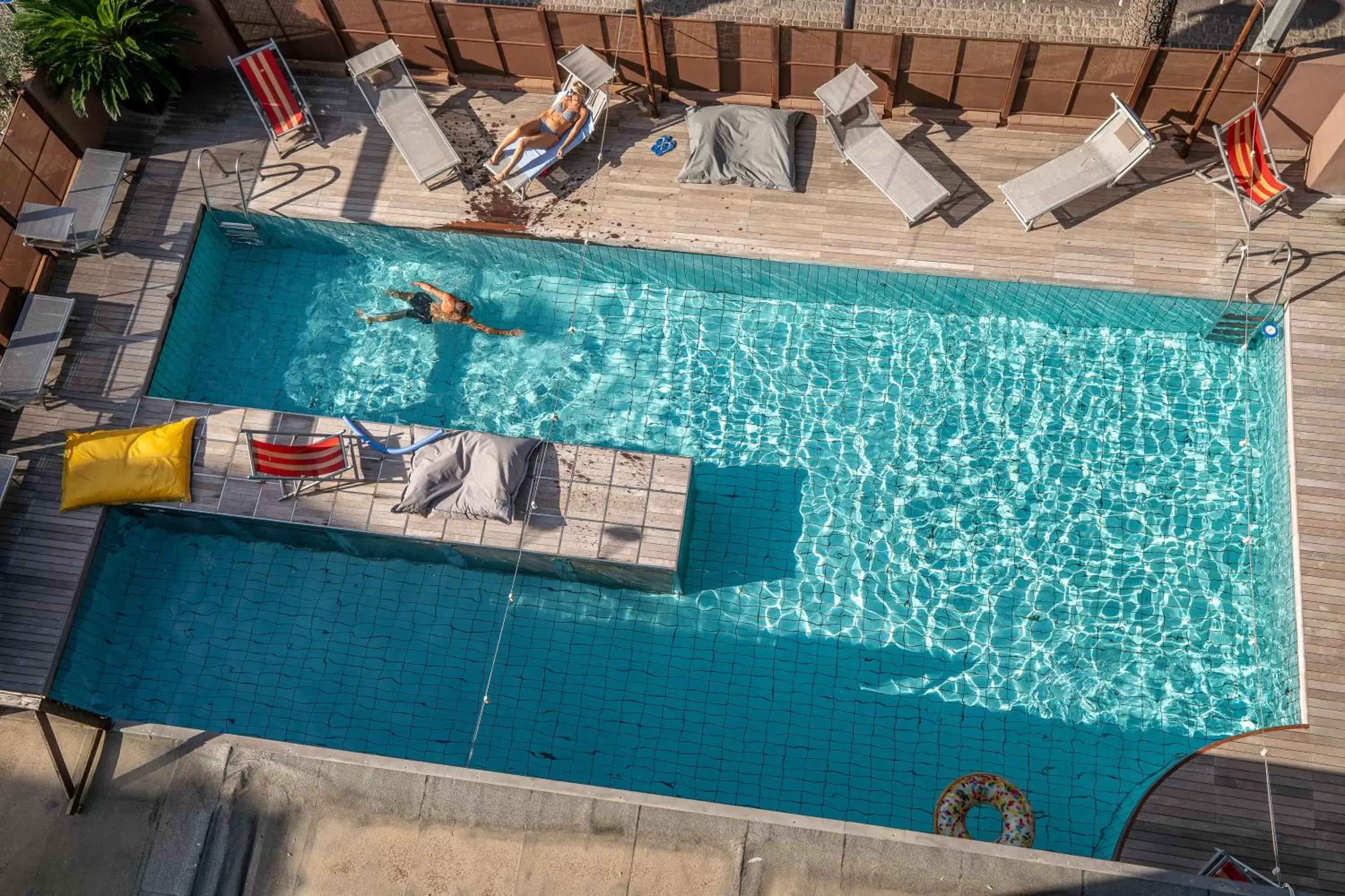 Day, Pool View in Hotel Corallo Rimini