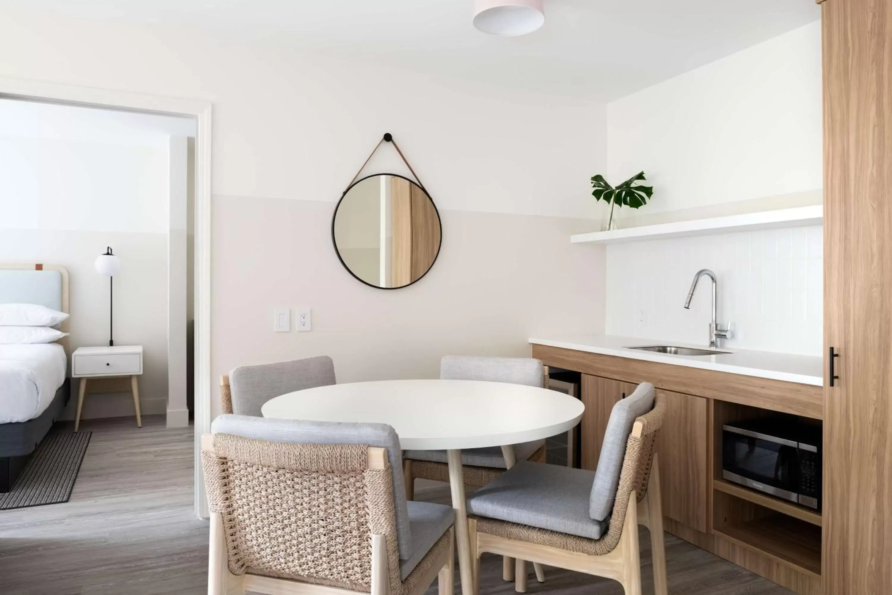 Living room, Dining Area in Hampton by Hilton Grand Cayman, Cayman Islands