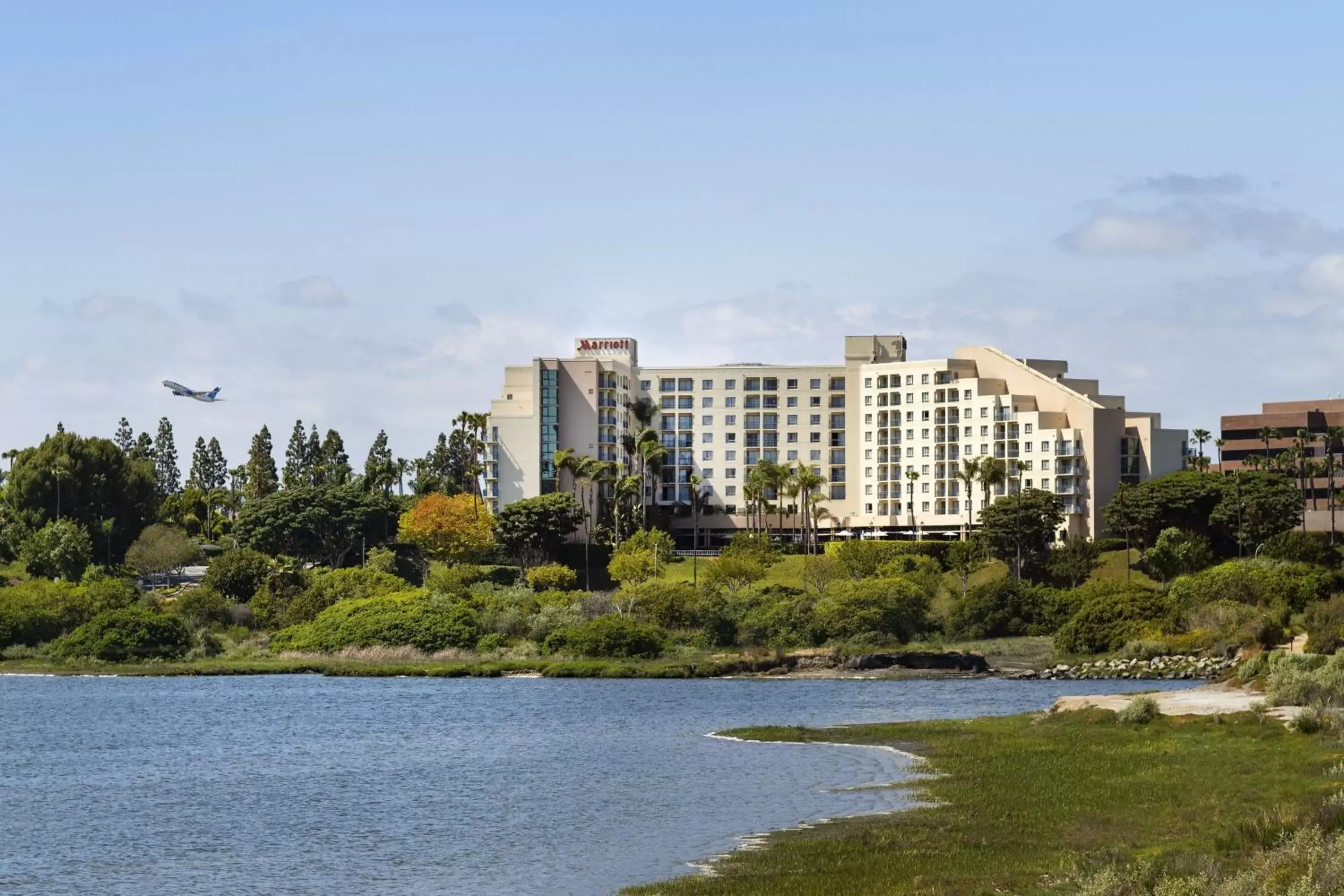 Property building in Newport Beach Marriott Bayview