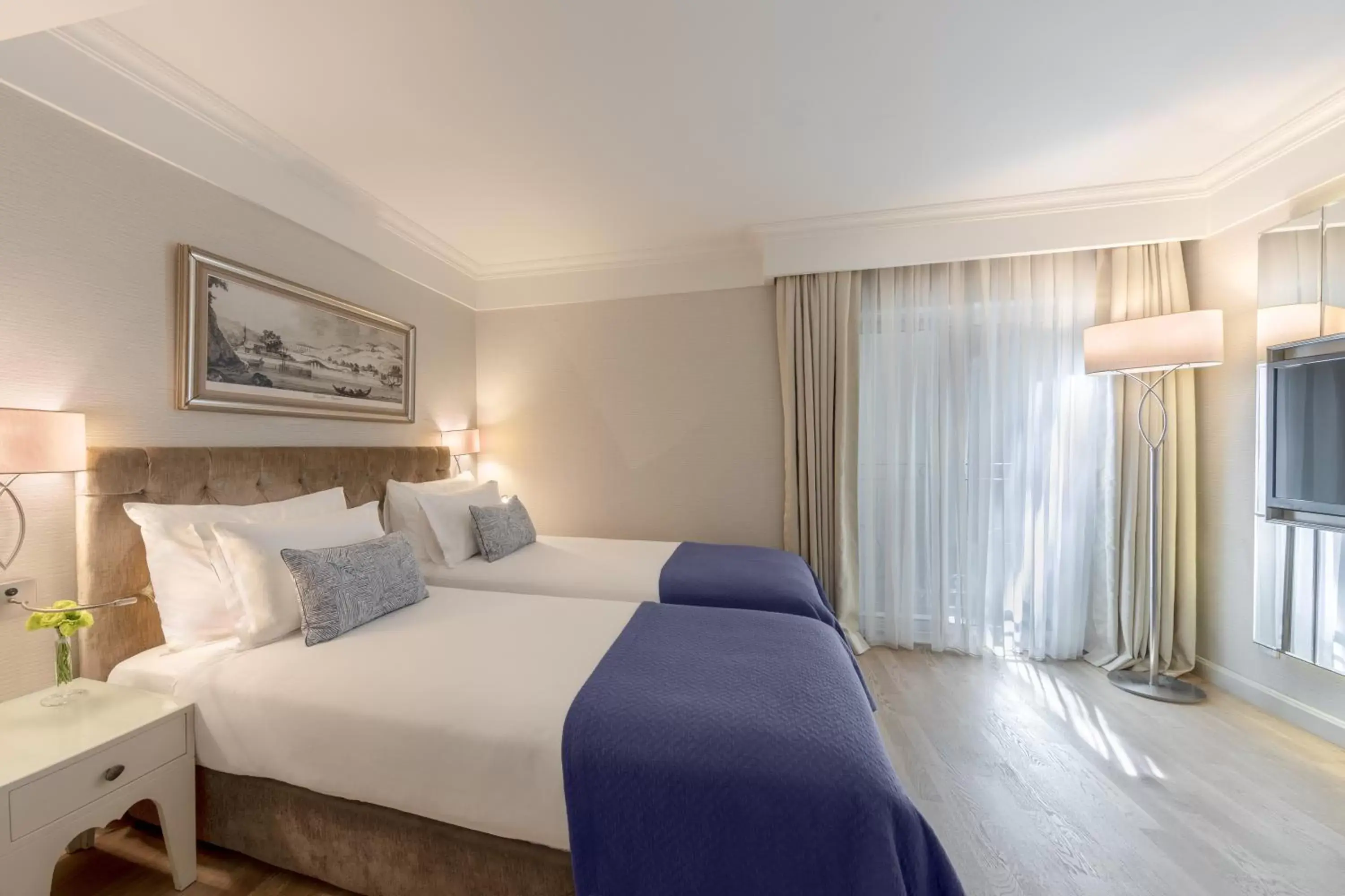 Bedroom, Bed in CVK Taksim Hotel Istanbul