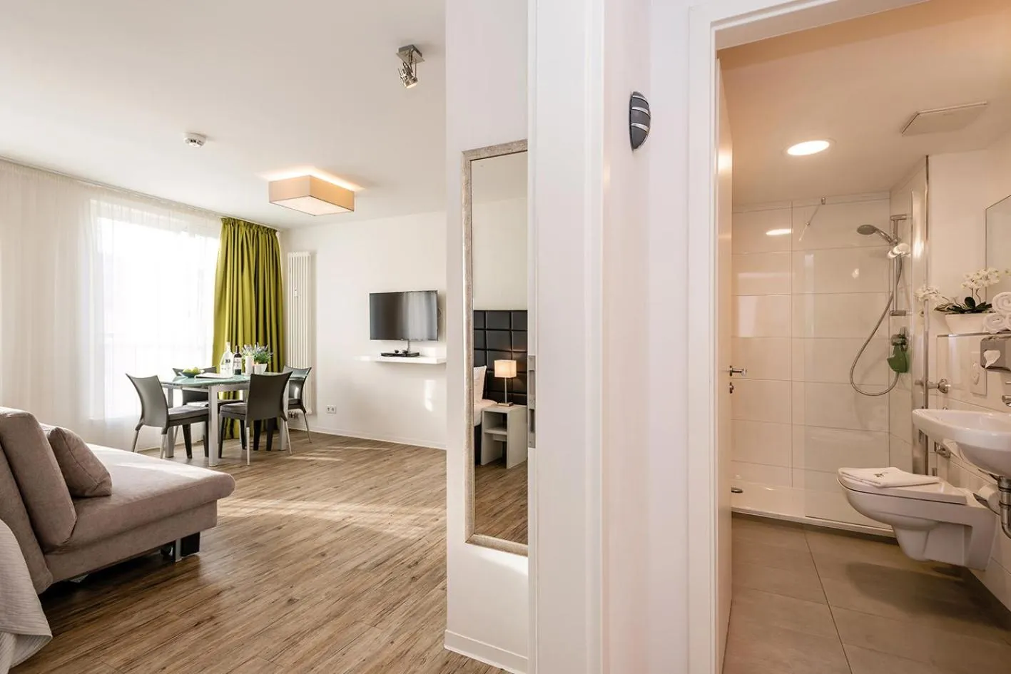 Bed in Apartments Rosenthal Residence