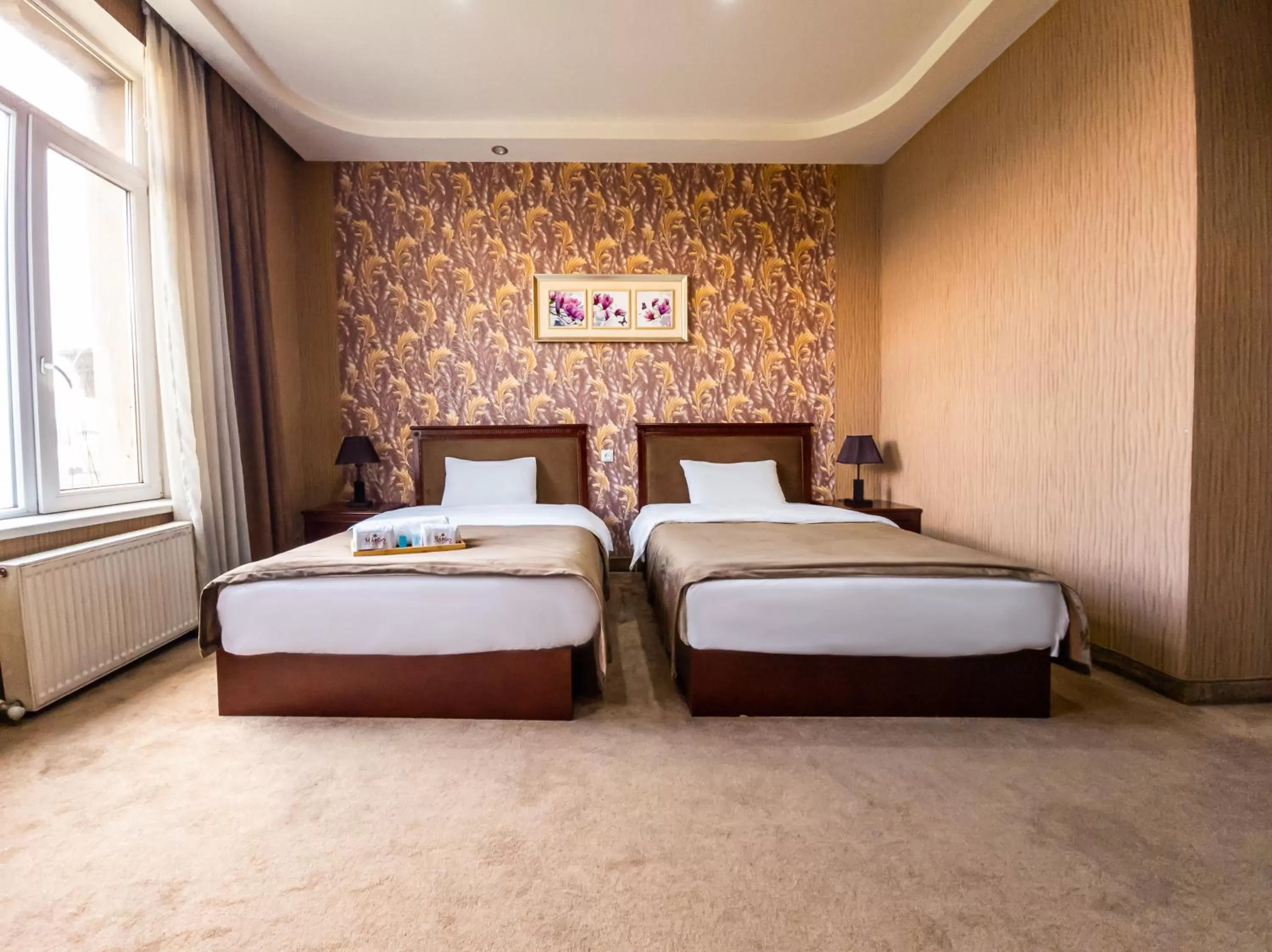 Bed in Margo Palace Hotel