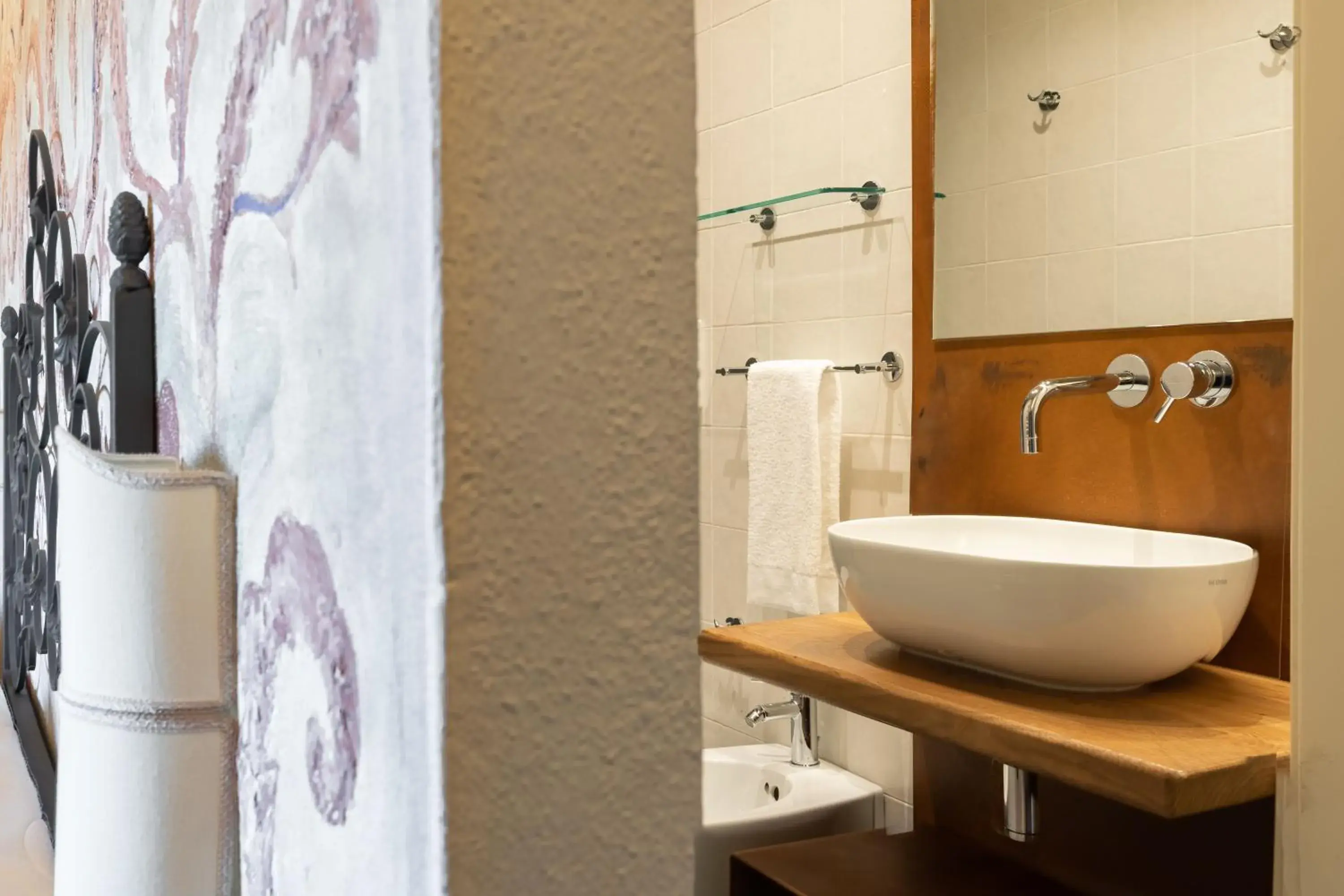 Bathroom in Hotel Della Fortezza