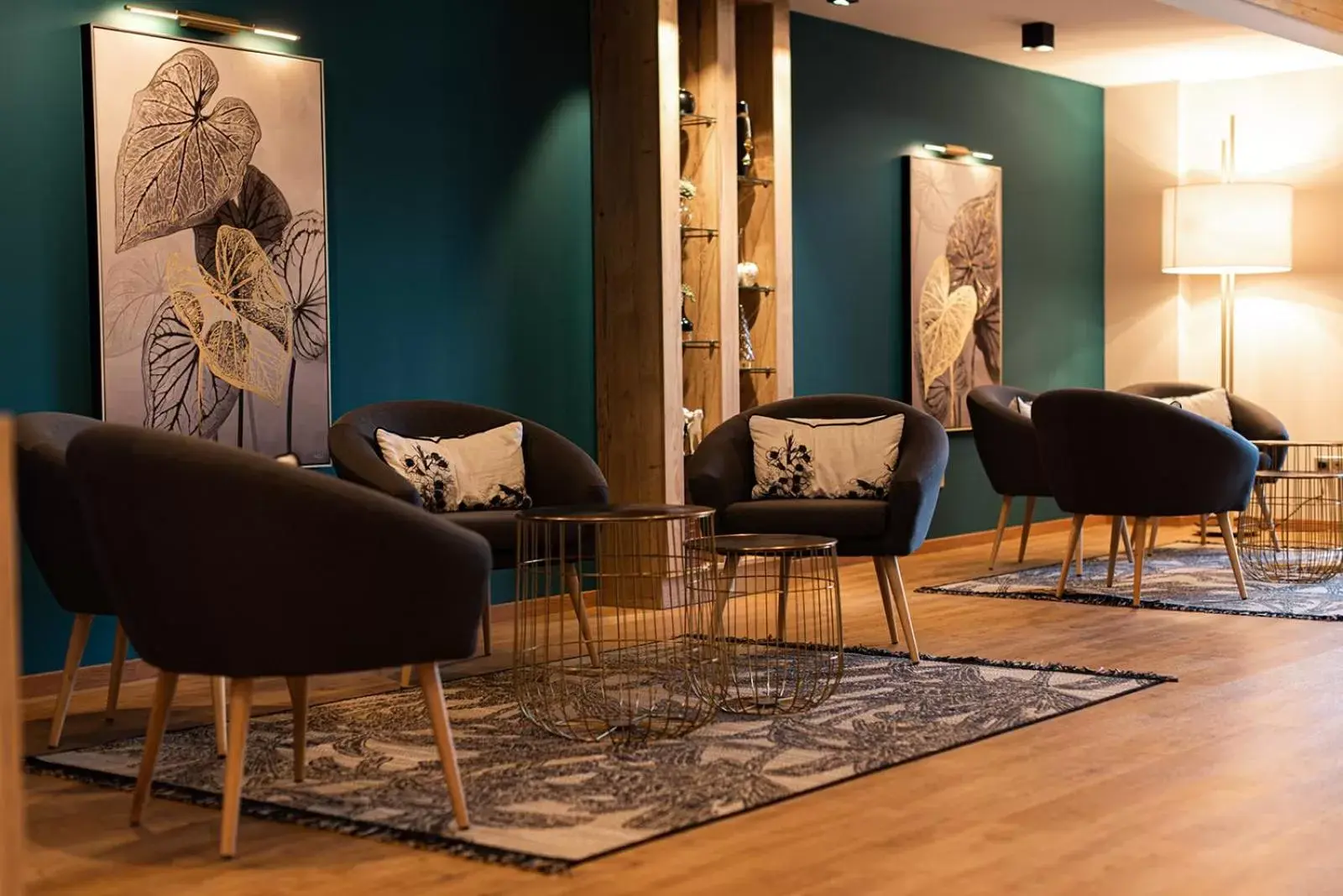 Living room in L'AO Hôtel & Restaurant L'Aigle d'Or Living room in L'AO Hôtel & Restaurant L'Aigle d'Or