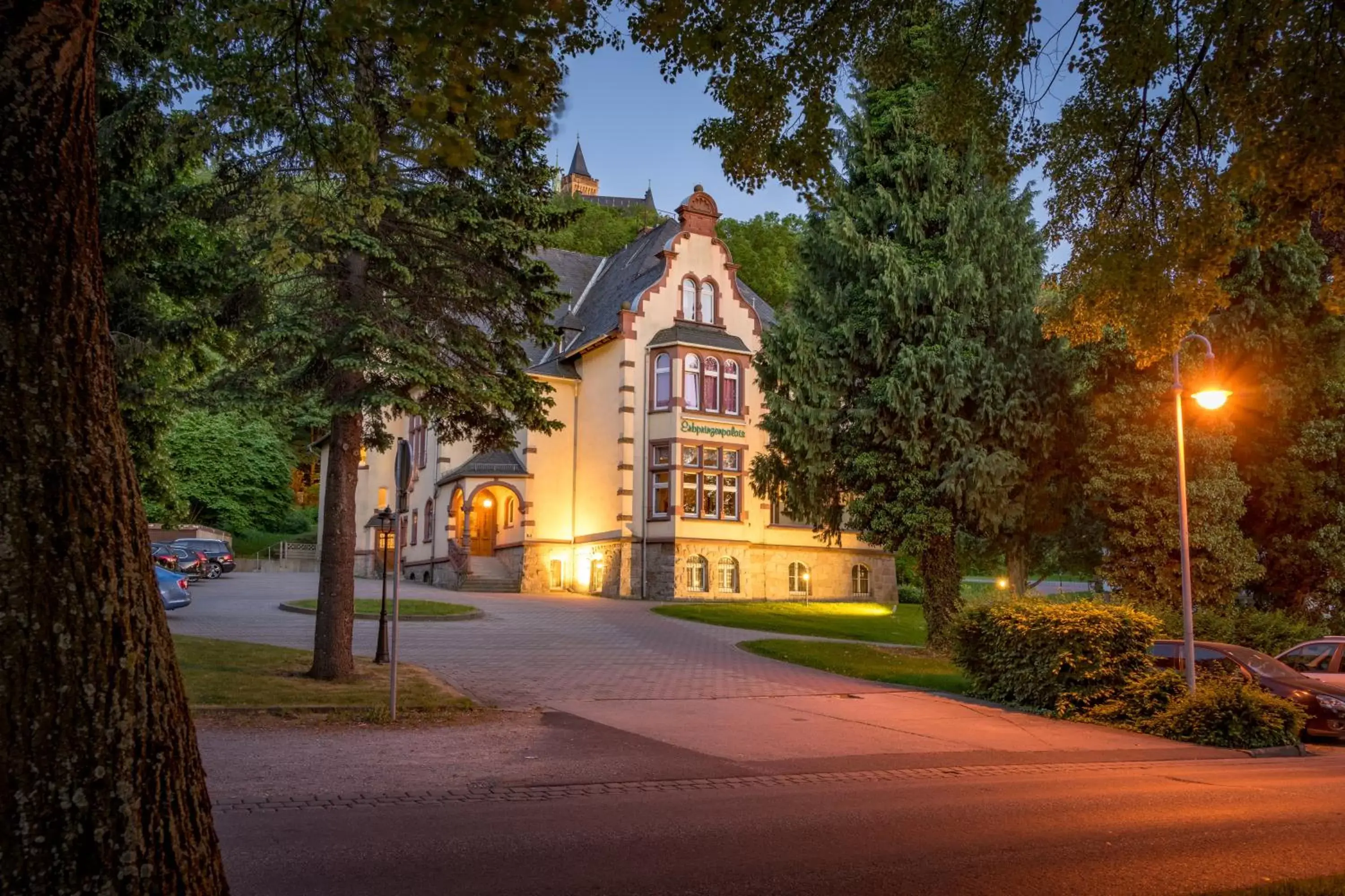 Property Building in Hotel Erbprinzenpalais