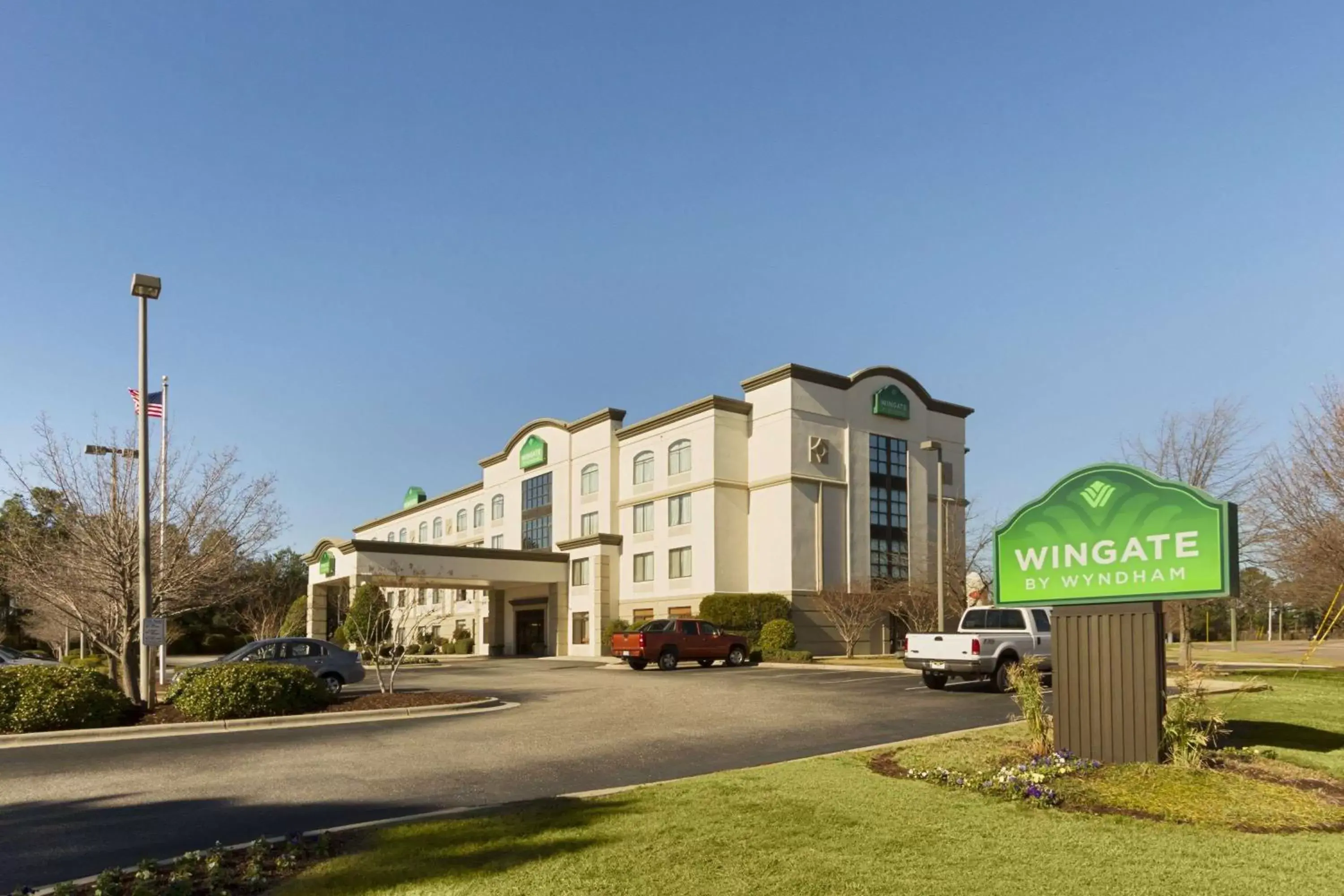 Property building in Wingate by Wyndham, Fayetteville NC