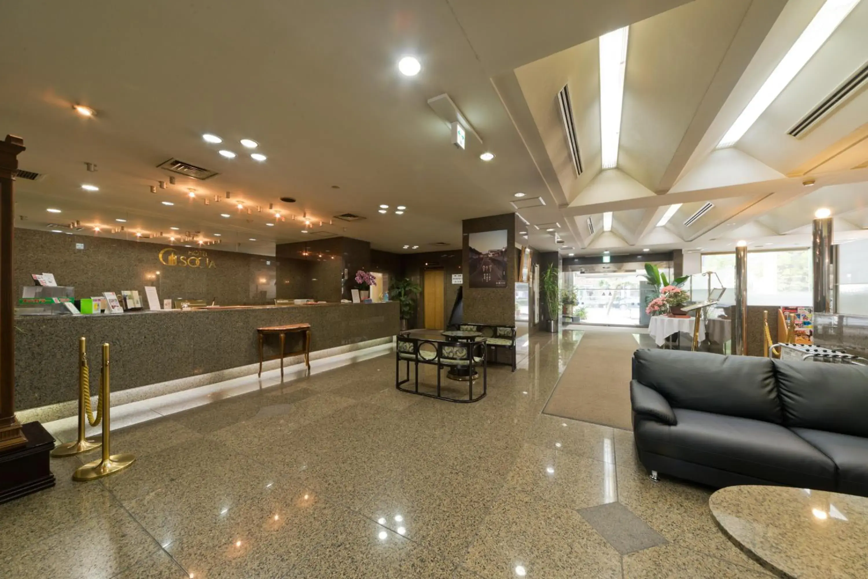 Lobby or reception in Hotel Socia Lobby or reception in Hotel Socia